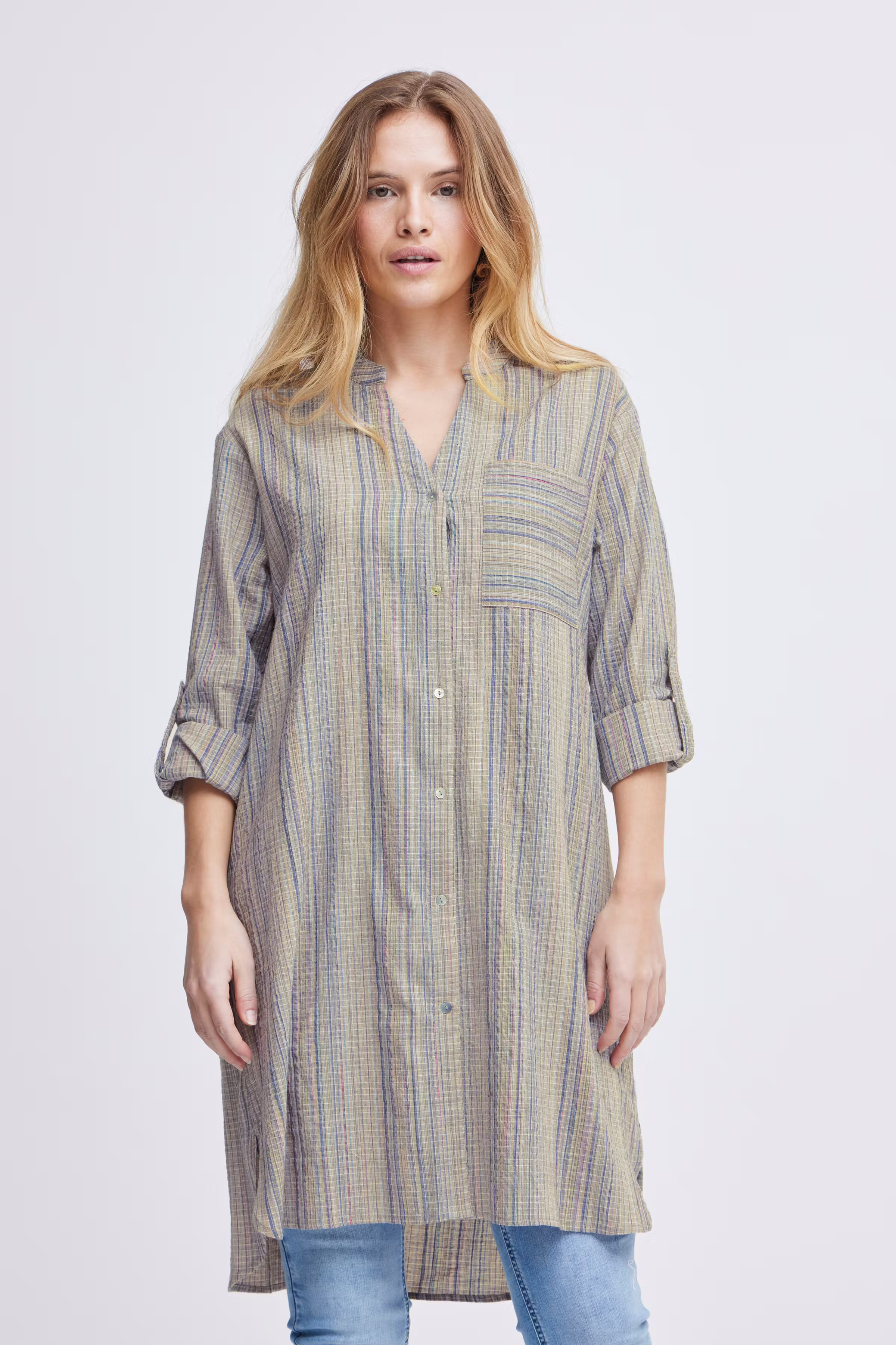 PXSHELLY Skjorte LOOKBOOK FRONT 50208555-203908