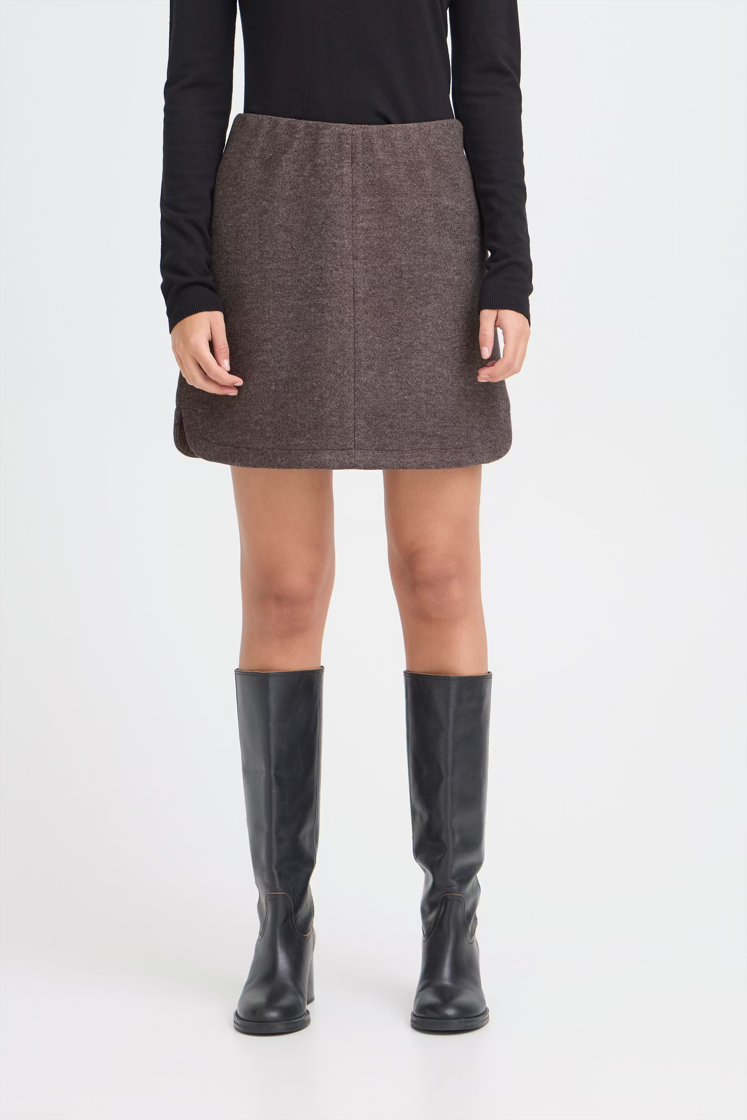 IHWOOLY Skjørt LOOKBOOK FRONT 20124403-1909151