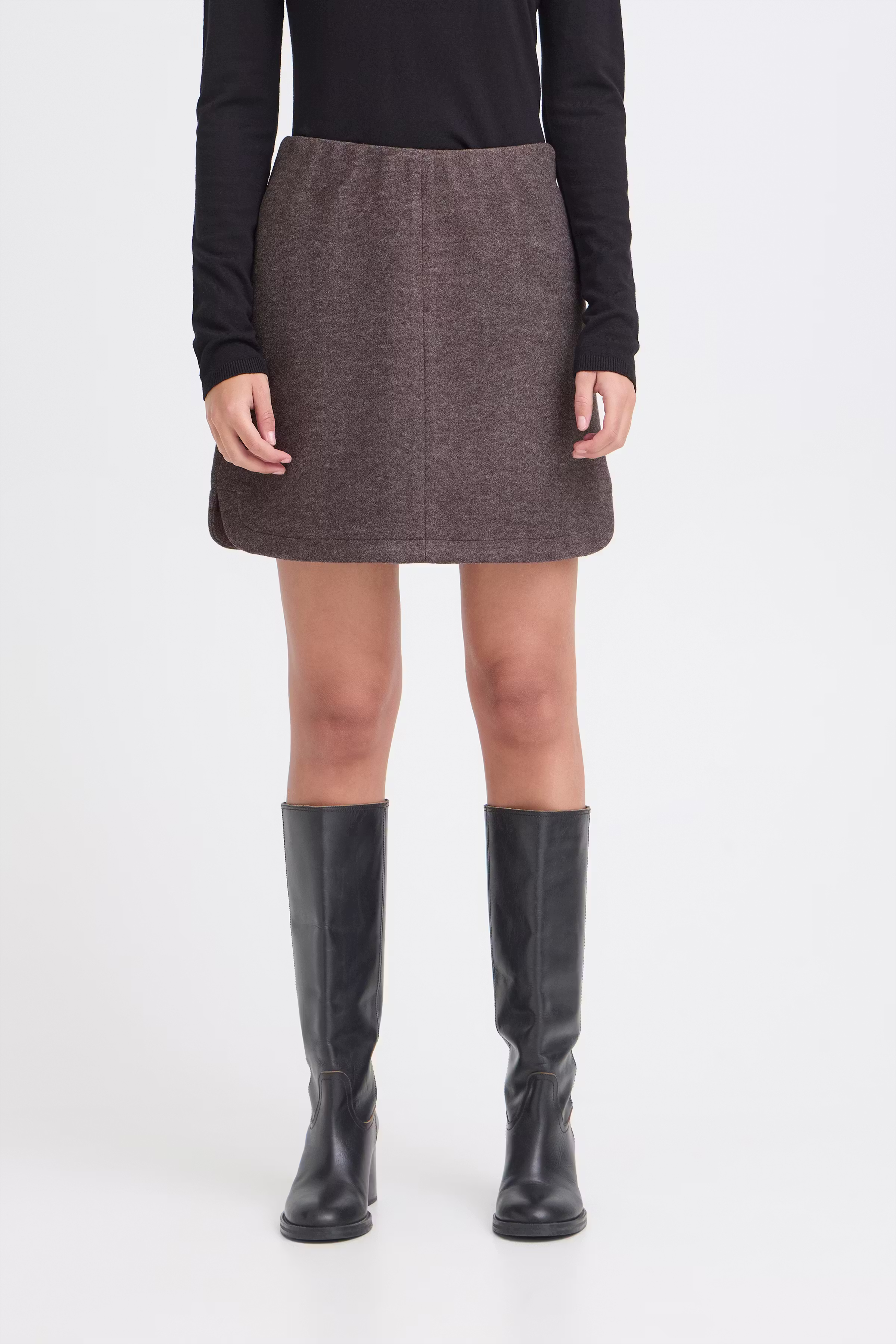 IHWOOLY Skjørt LOOKBOOK FRONT 20124403-1909151