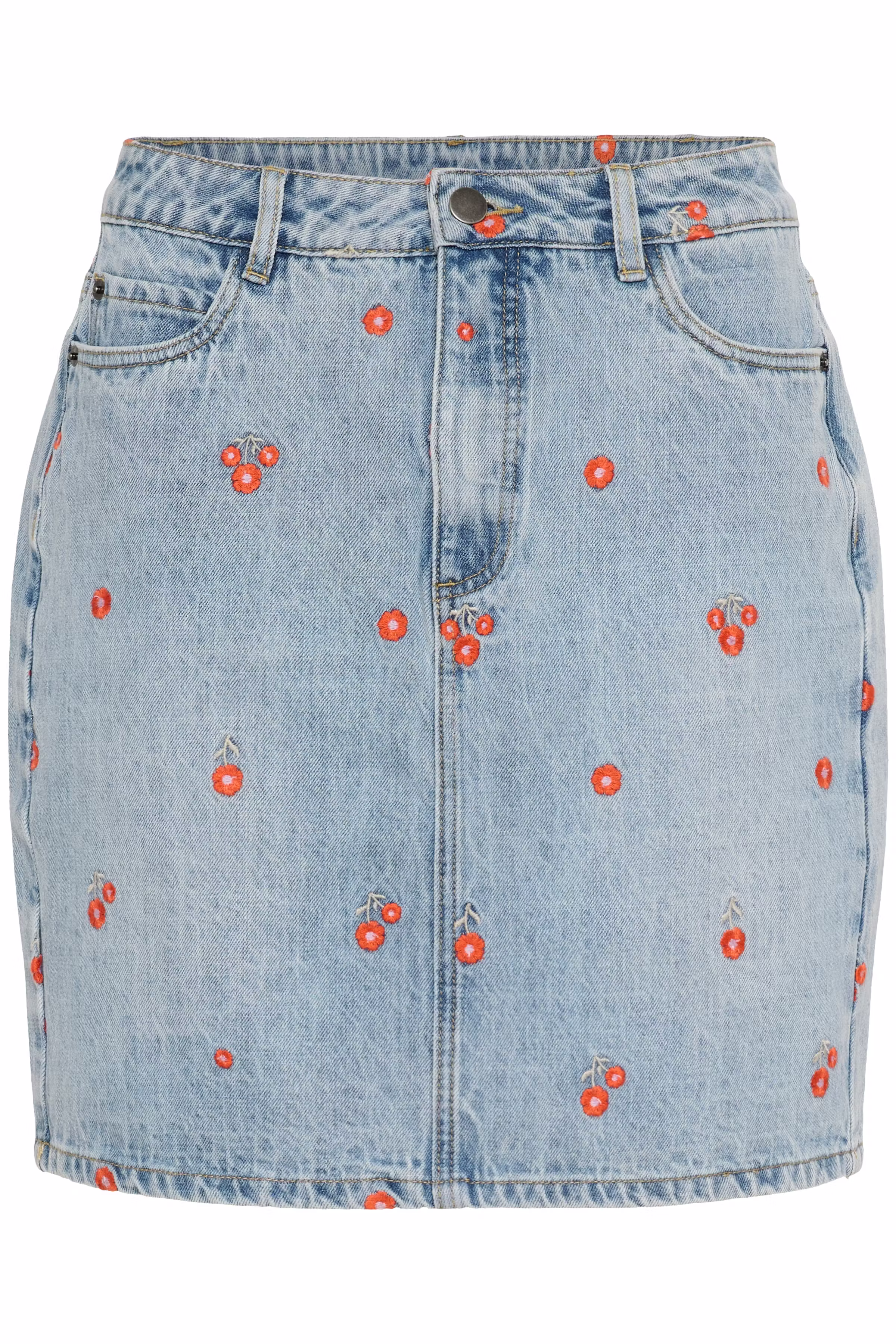 KAmaja Denim Skirt PACK FRONT 10509717-107727