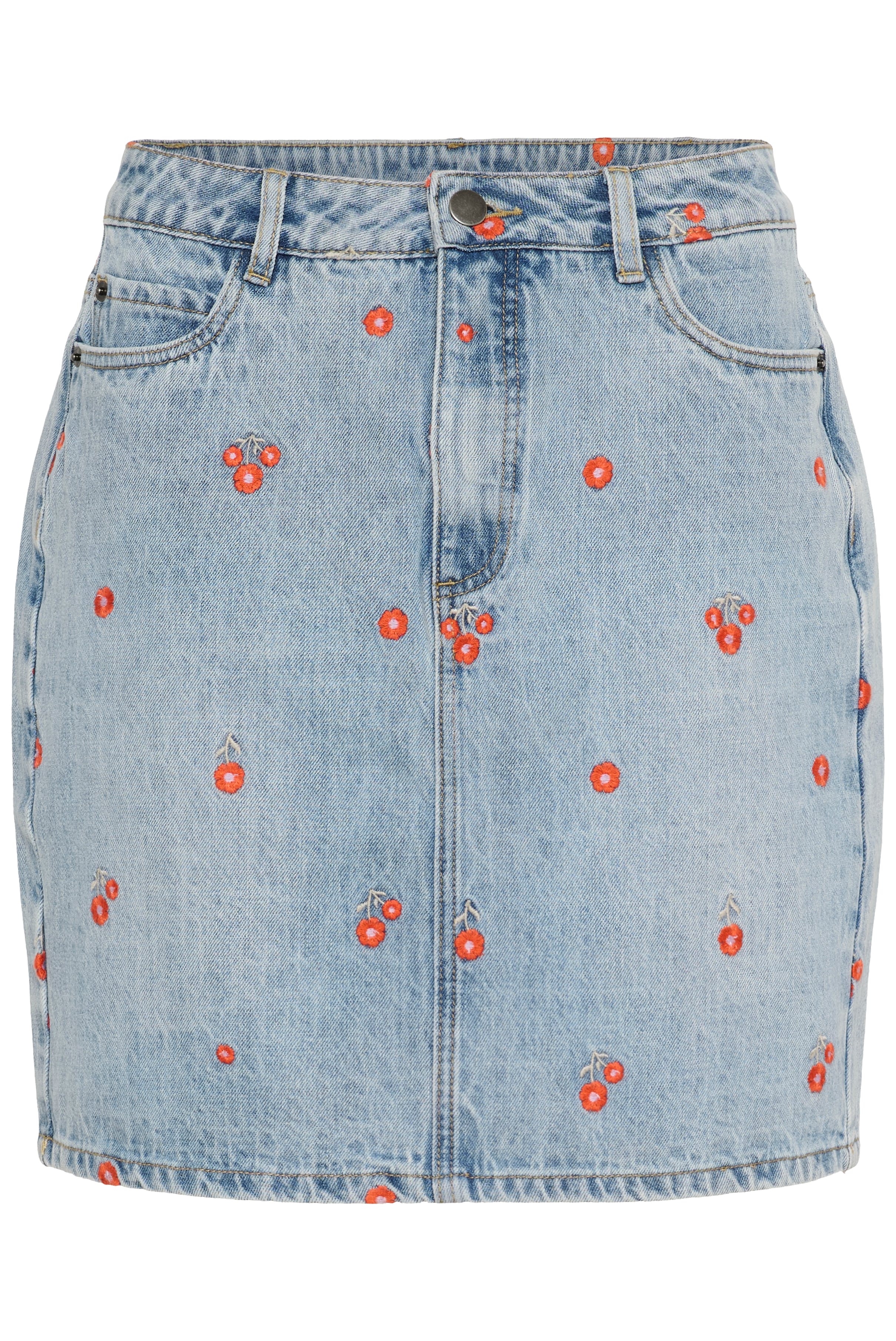 KAmaja Denim Skirt PACK FRONT 10509717-107727