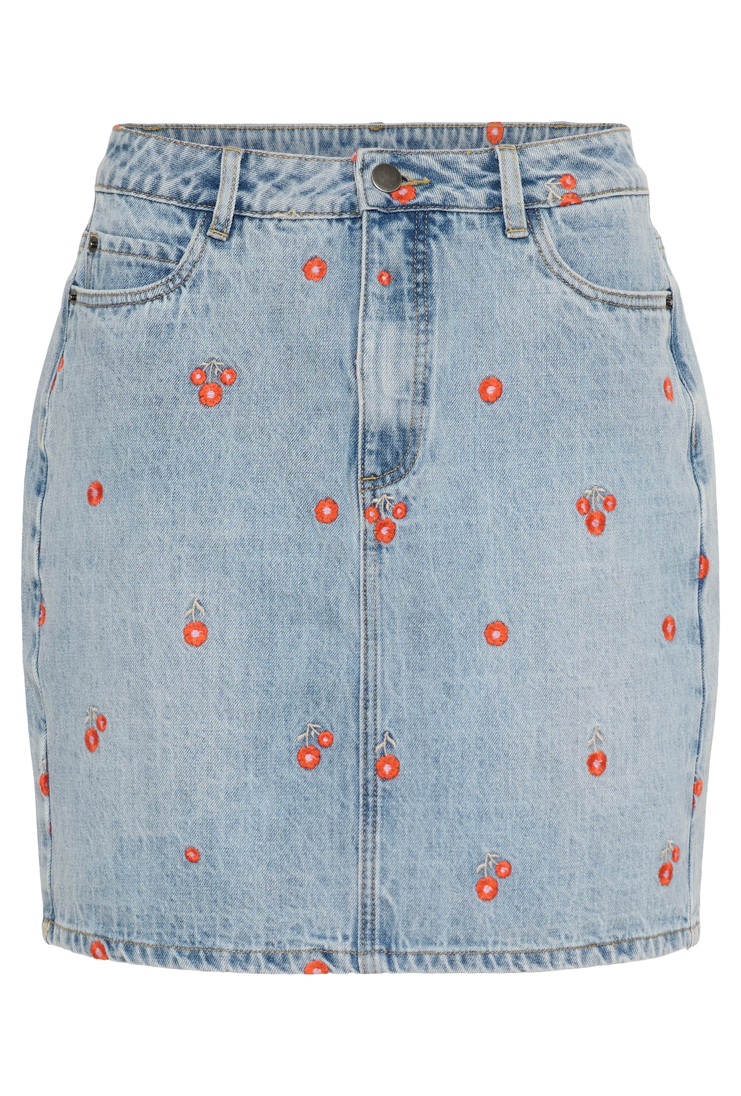 KAmaja Denim Skirt PACK FRONT 10509717-107727