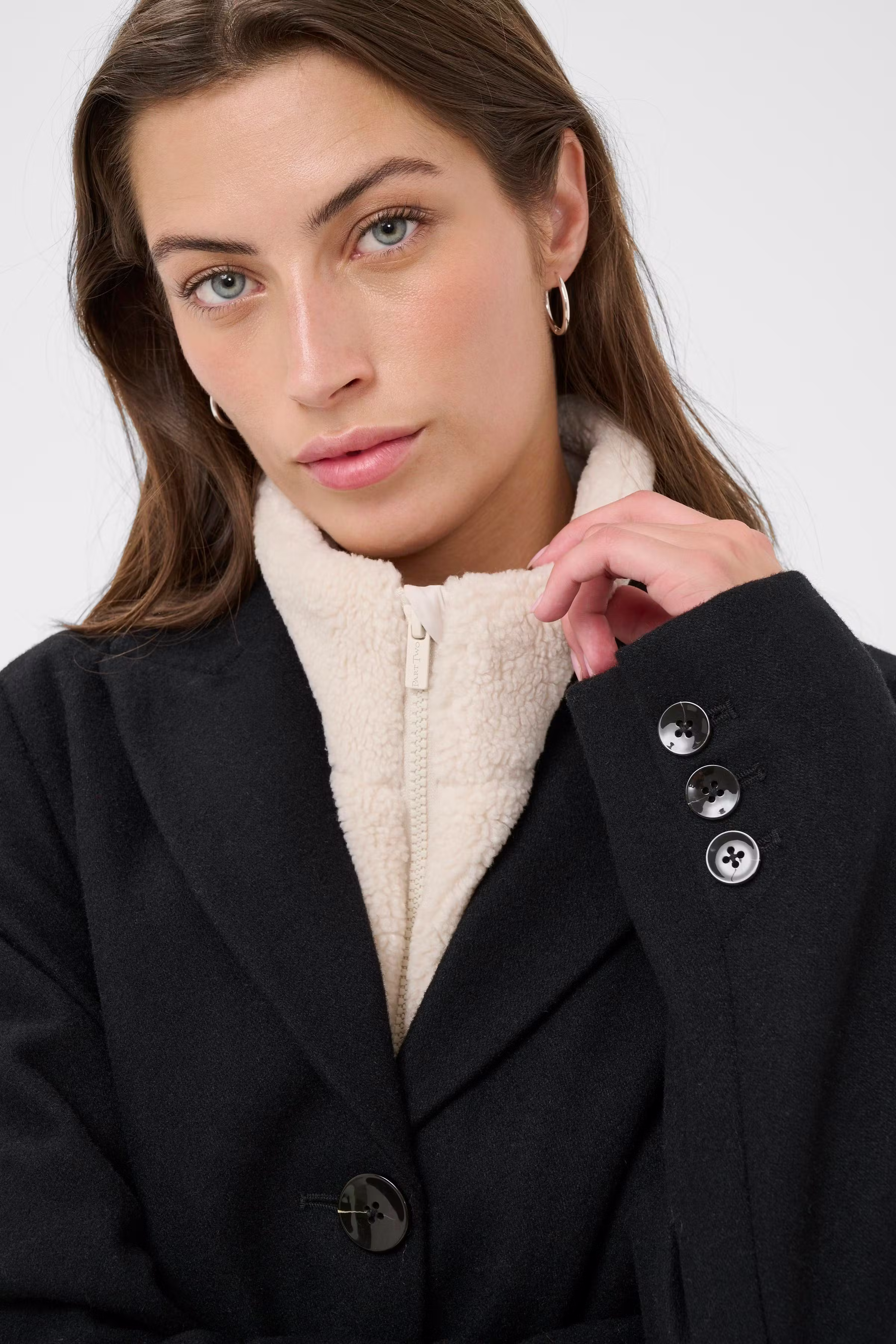 SamiaPW Fleece-Kragen LOOKBOOK DETAIL 30309778-130000