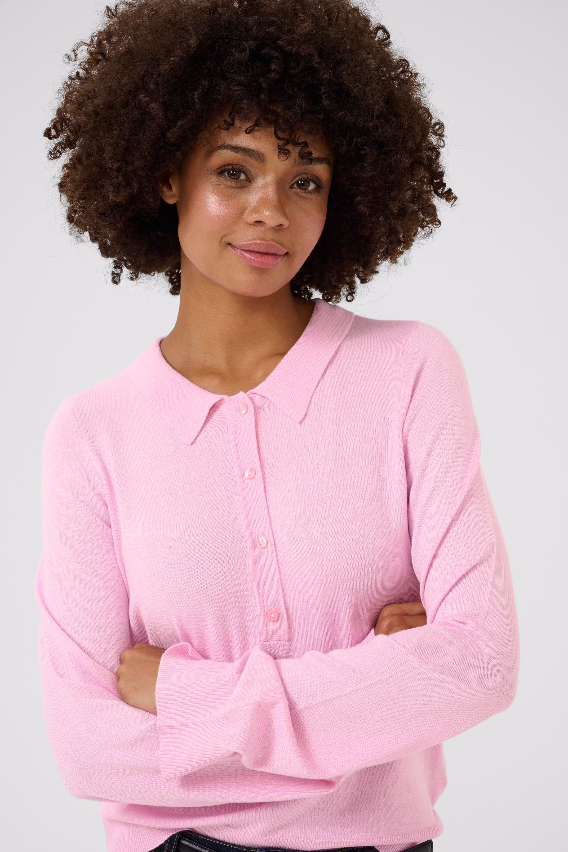 CUebba Strick-Poloshirt LOOKBOOK DETAIL 50111974-142710