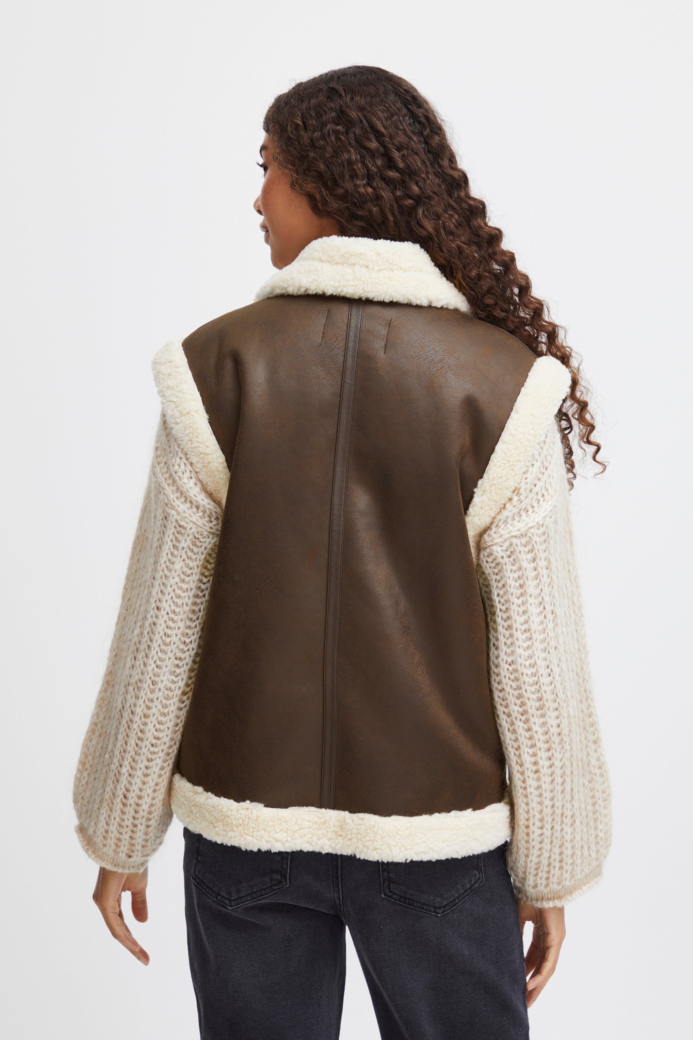 BYASANNE Weste oberbekleidung LOOKBOOK BACK 20815125-203292