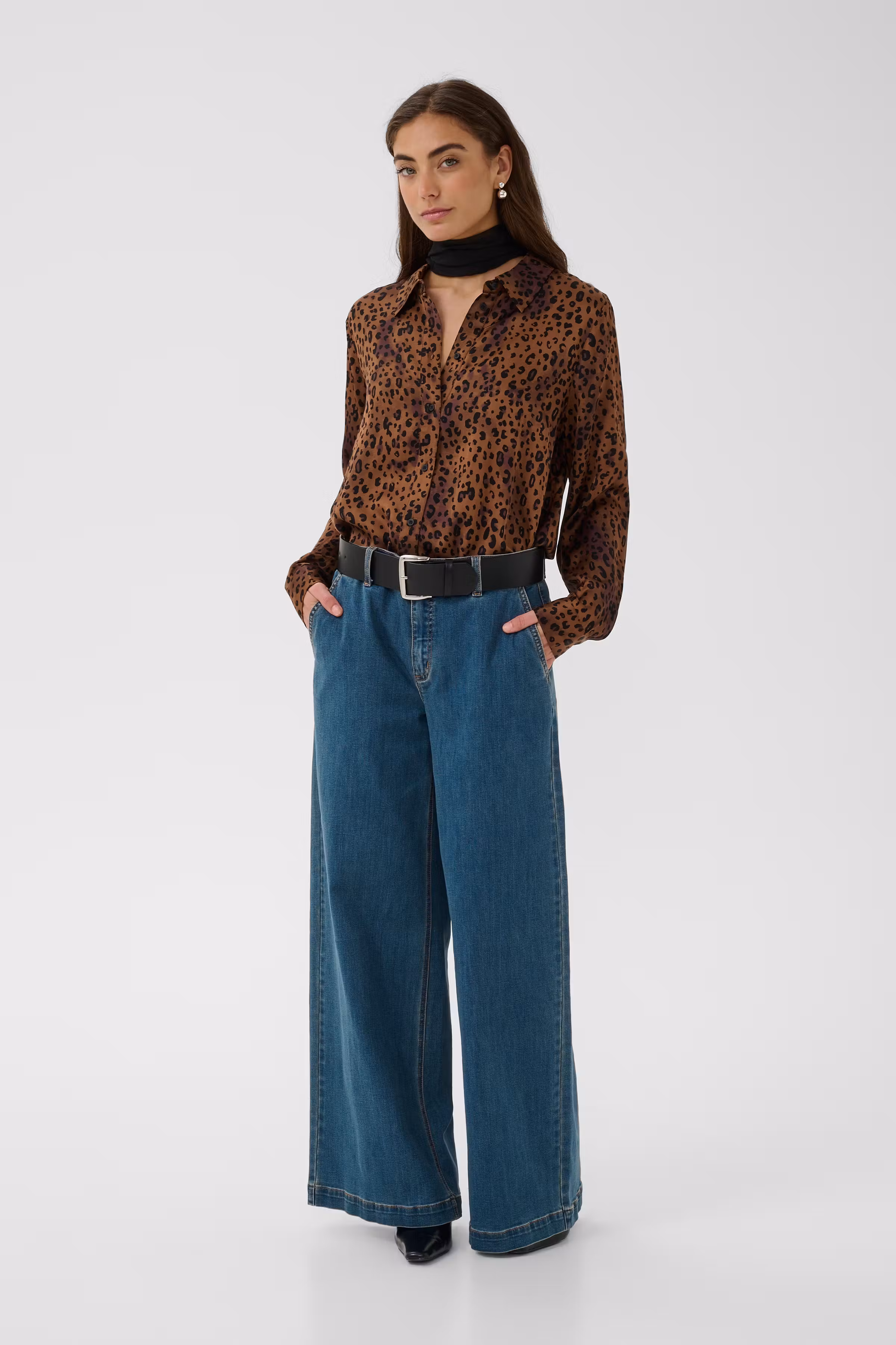 CUNAOMI Luipaardblouse
 LOOKBOOK FRONT 50114021-900013868