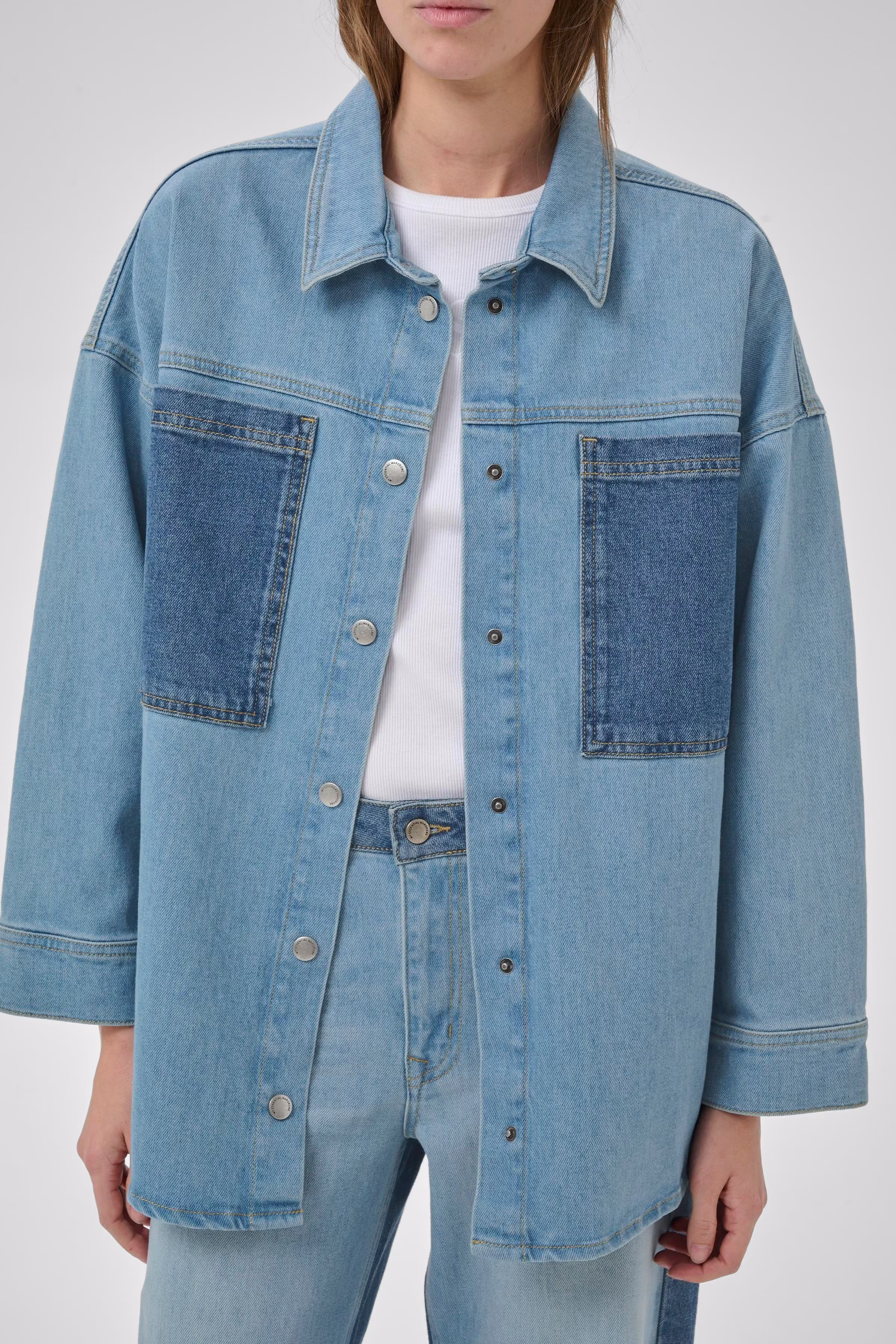MWQuinn Denim jas LOOKBOOK DETAIL 10705482-100051