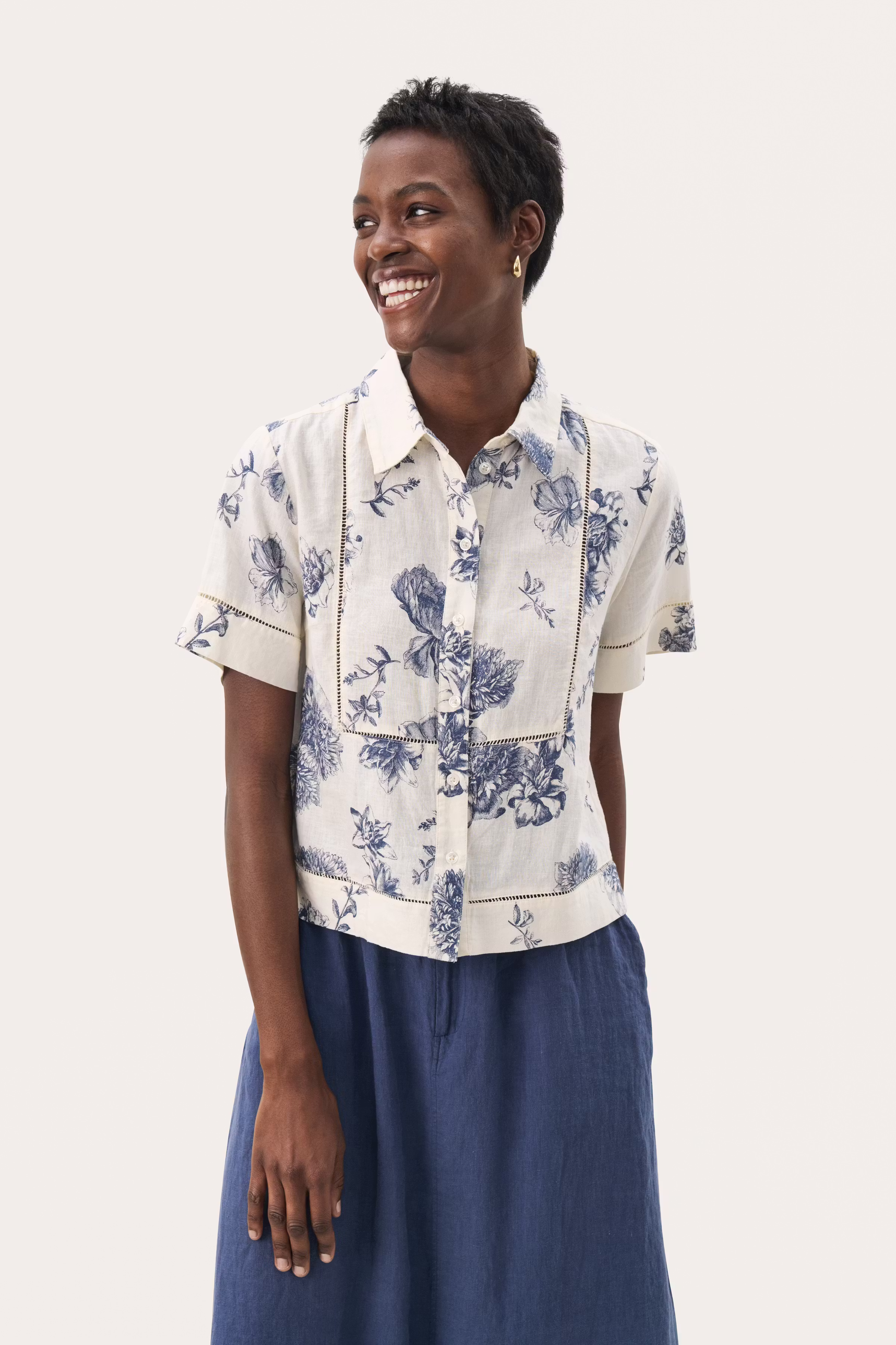 RebittaPW Skjorta LOOKBOOK FRONT 30309608-303794