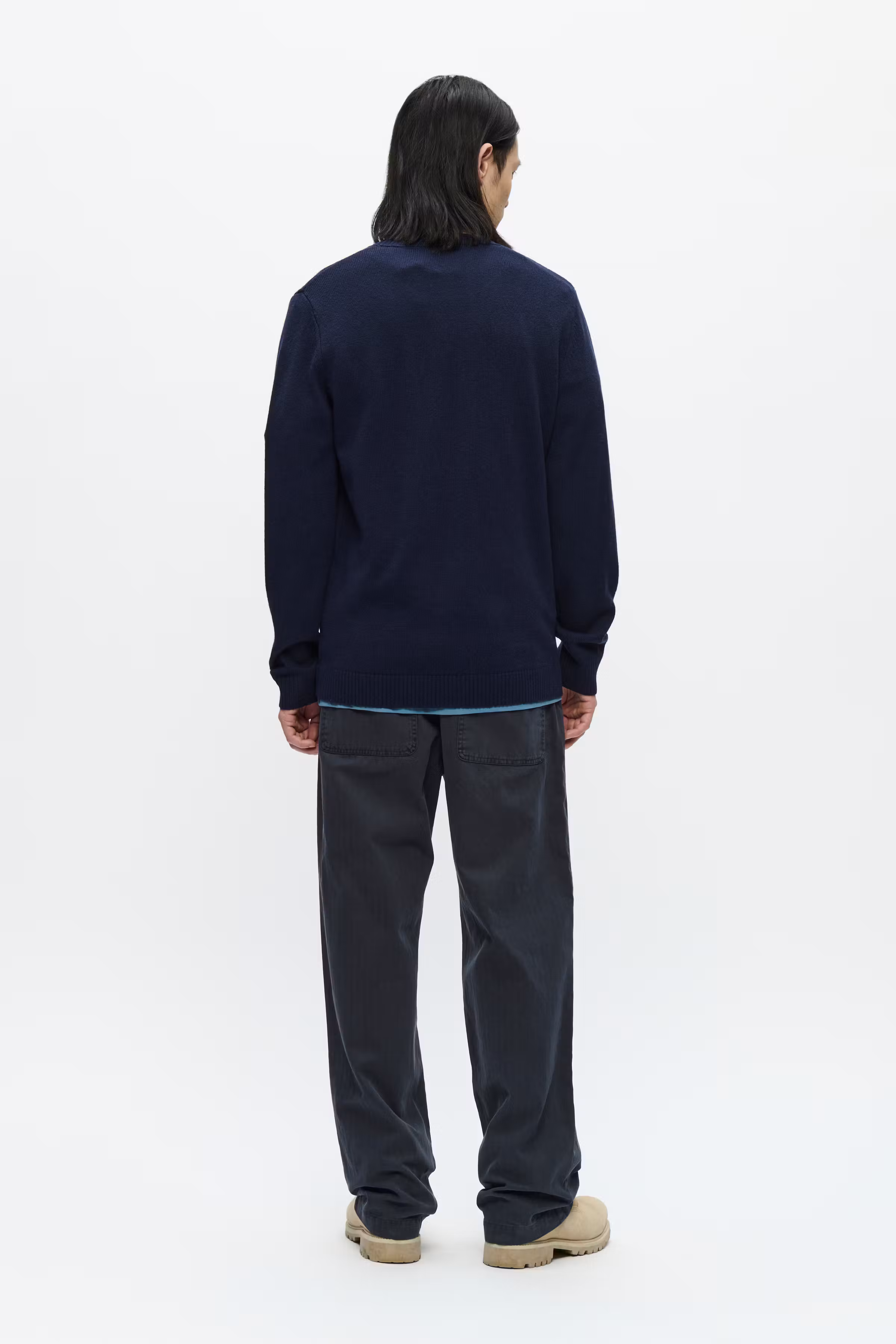 WWTay Lambswool Pullover LOOKBOOK BACK 30251382-194011