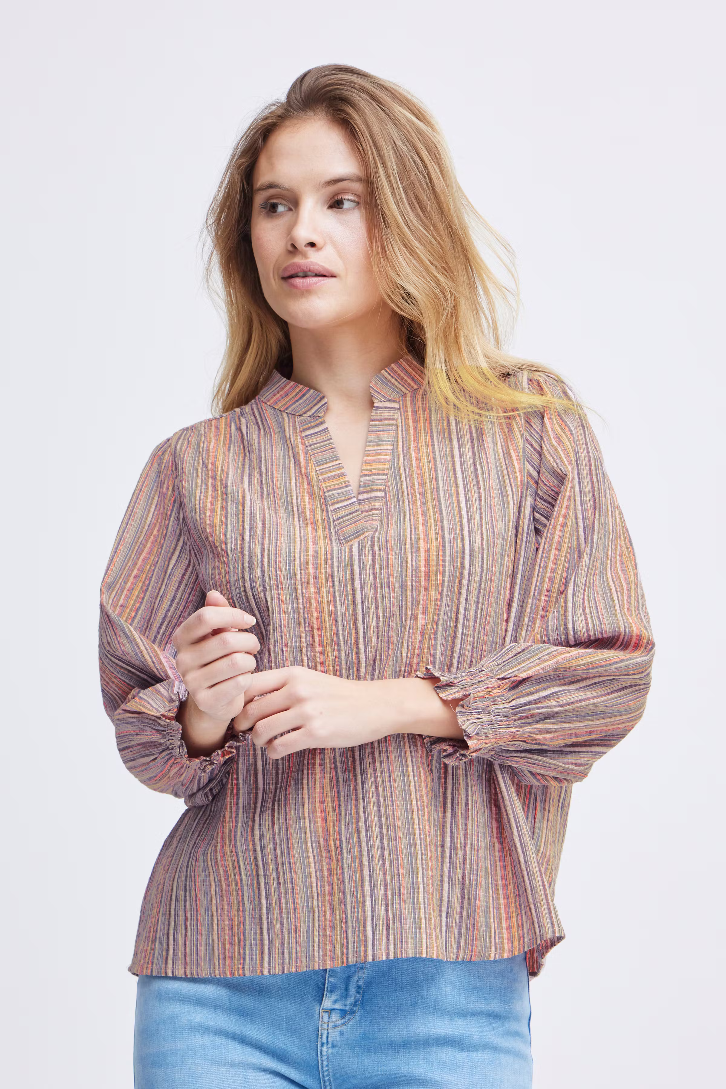 PXSHELLY Blouse LOOKBOOK FRONT 50208554-203909