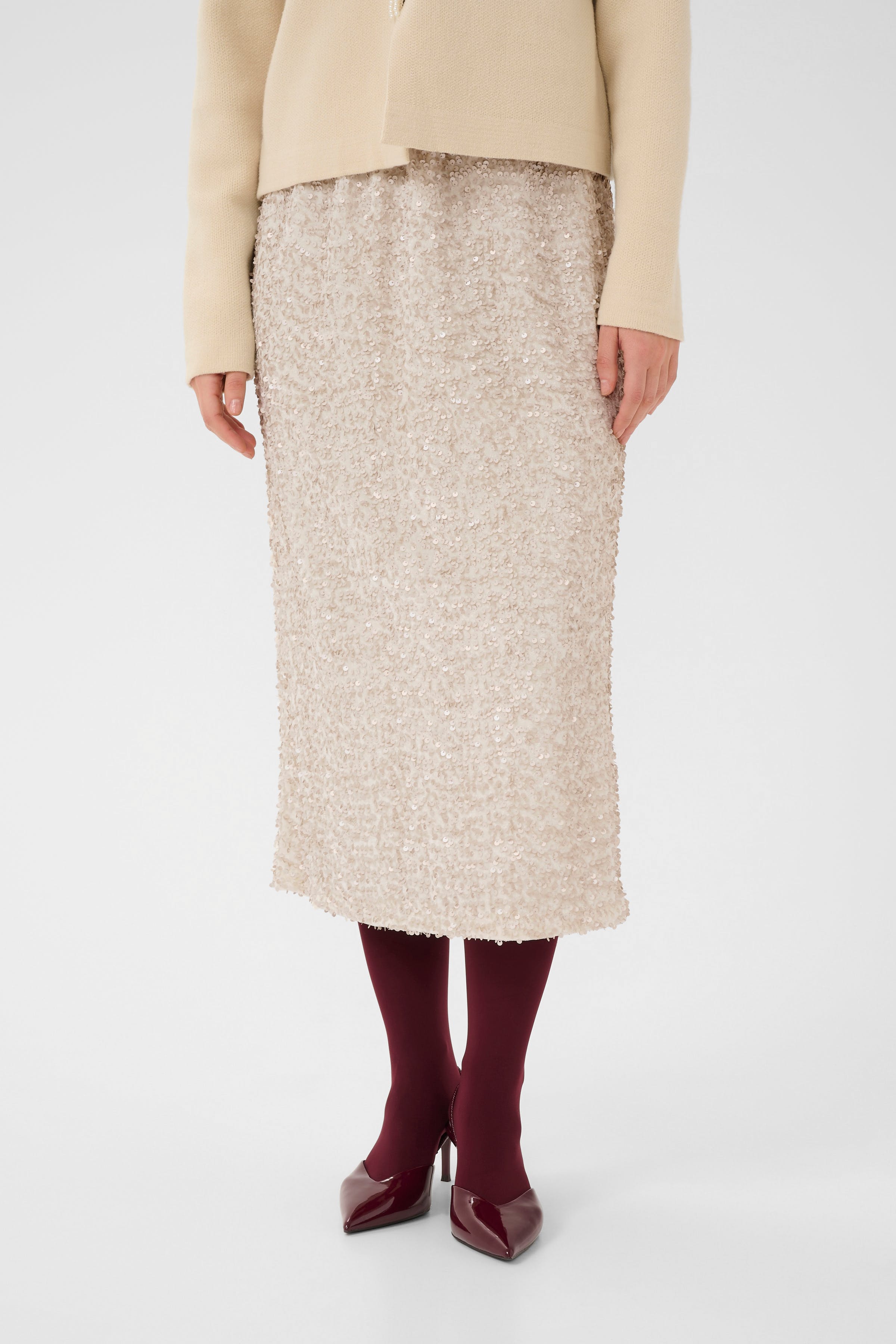 CUnali Paljettkjol LOOKBOOK FRONT 50112484-120304