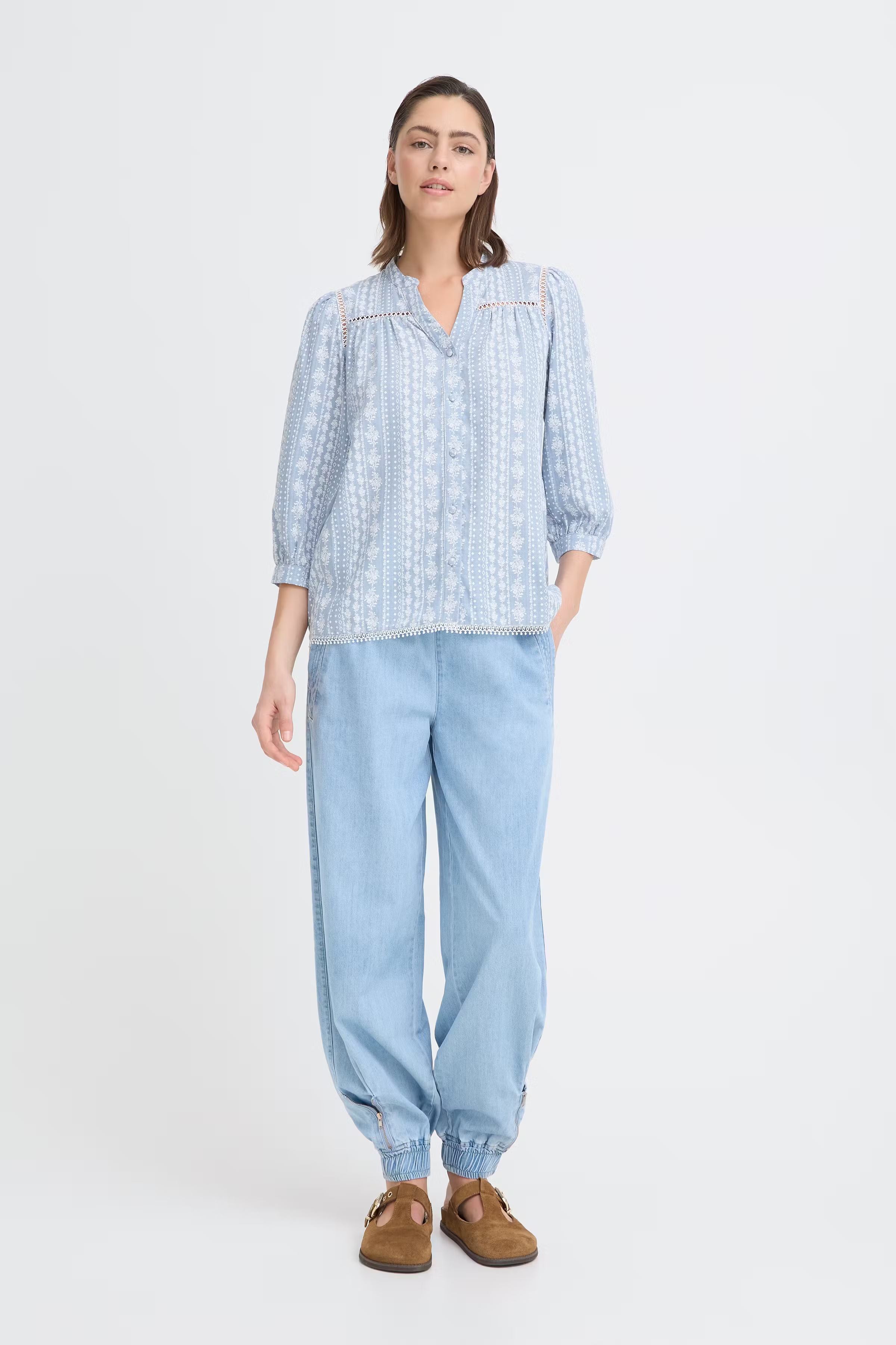 PZBARBARA Skjorte LOOKBOOK FRONT 50210346-153915