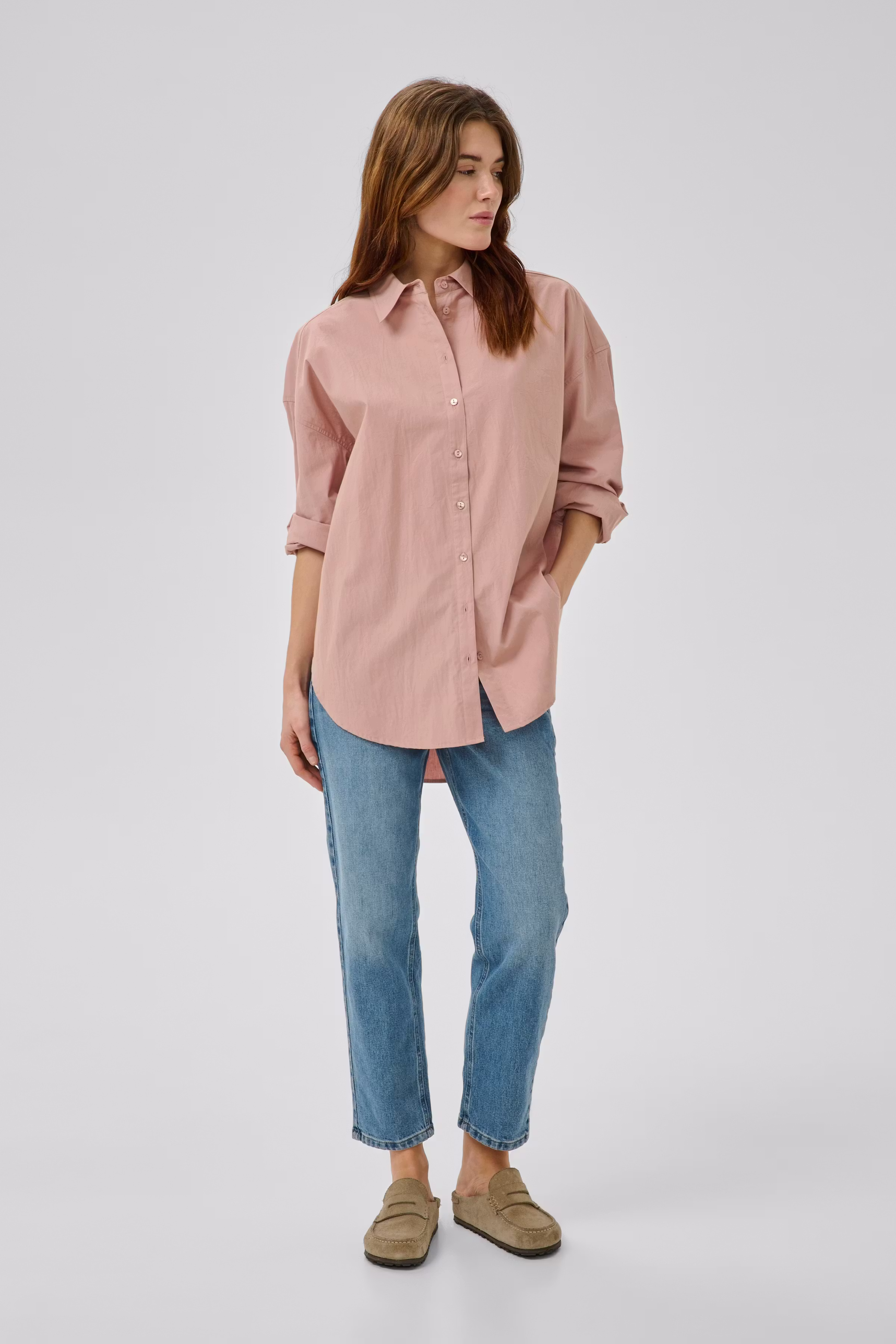 SunnaMW Boxy Overhemd LOOKBOOK FRONT 10705021-161508