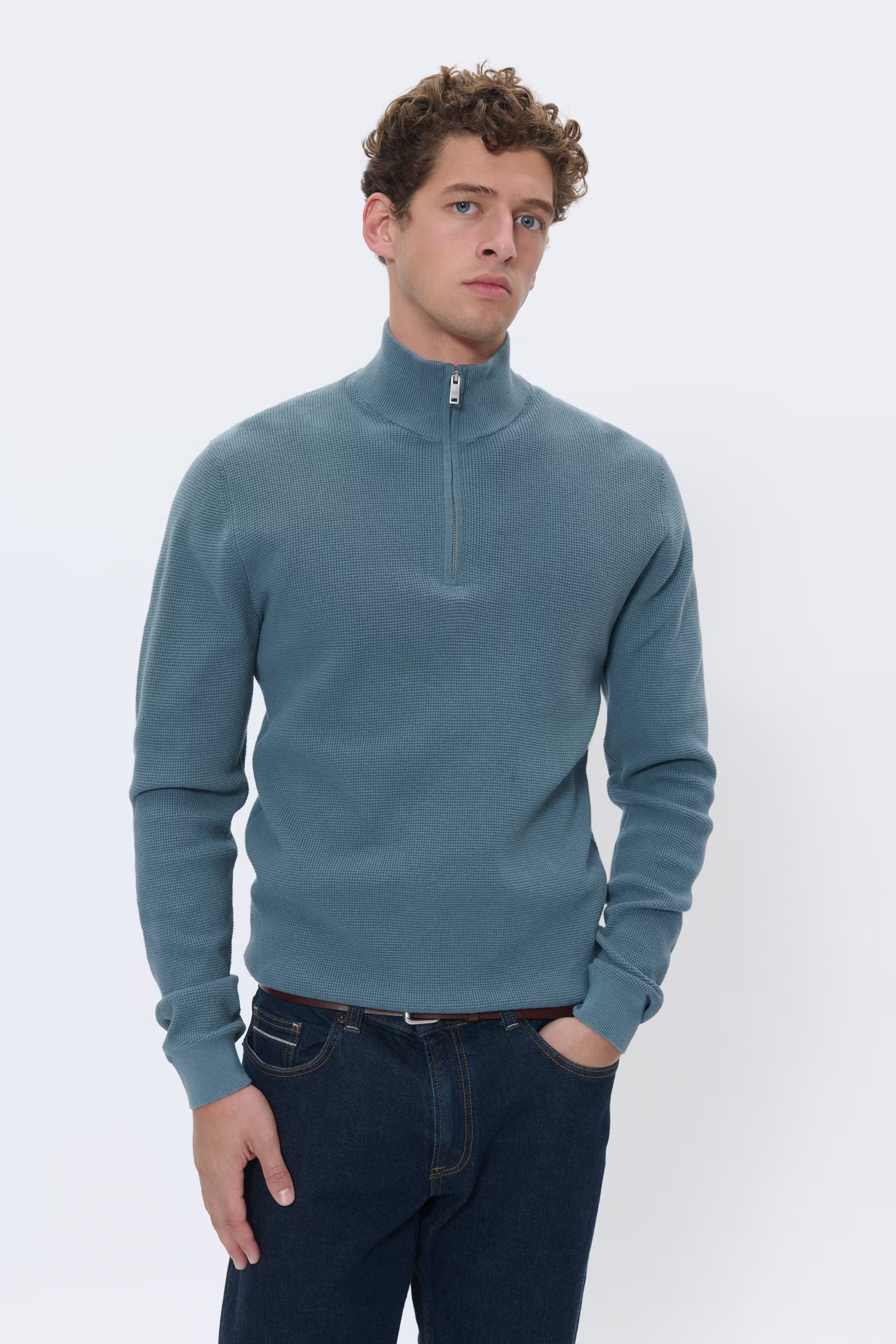 MAlagoon Half-Zip Pullover LOOKBOOK FRONT 30207192-184214