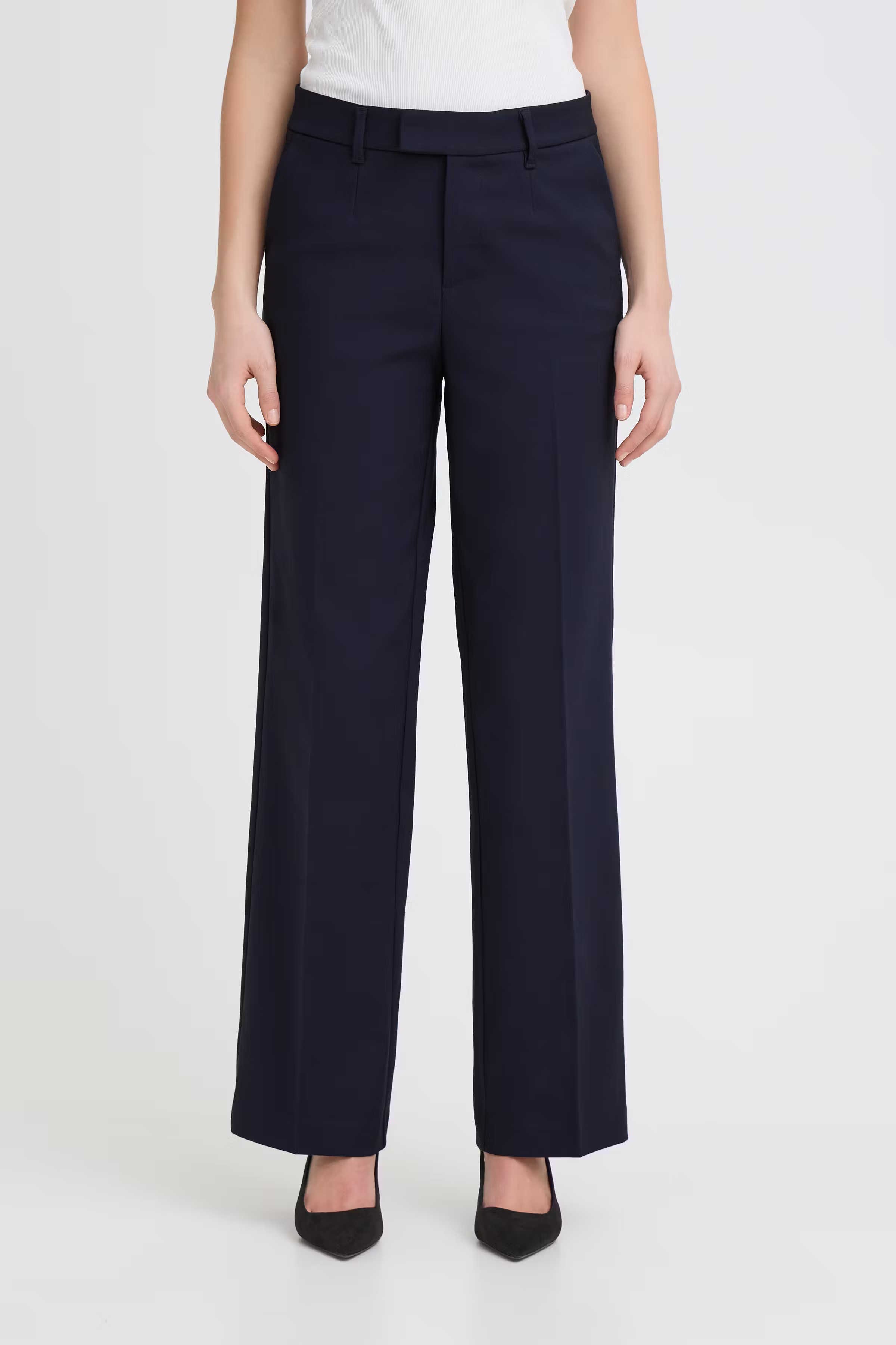 PZBINDY High Waist Wide Leg Trousers LOOKBOOK FRONT 50210334-194020