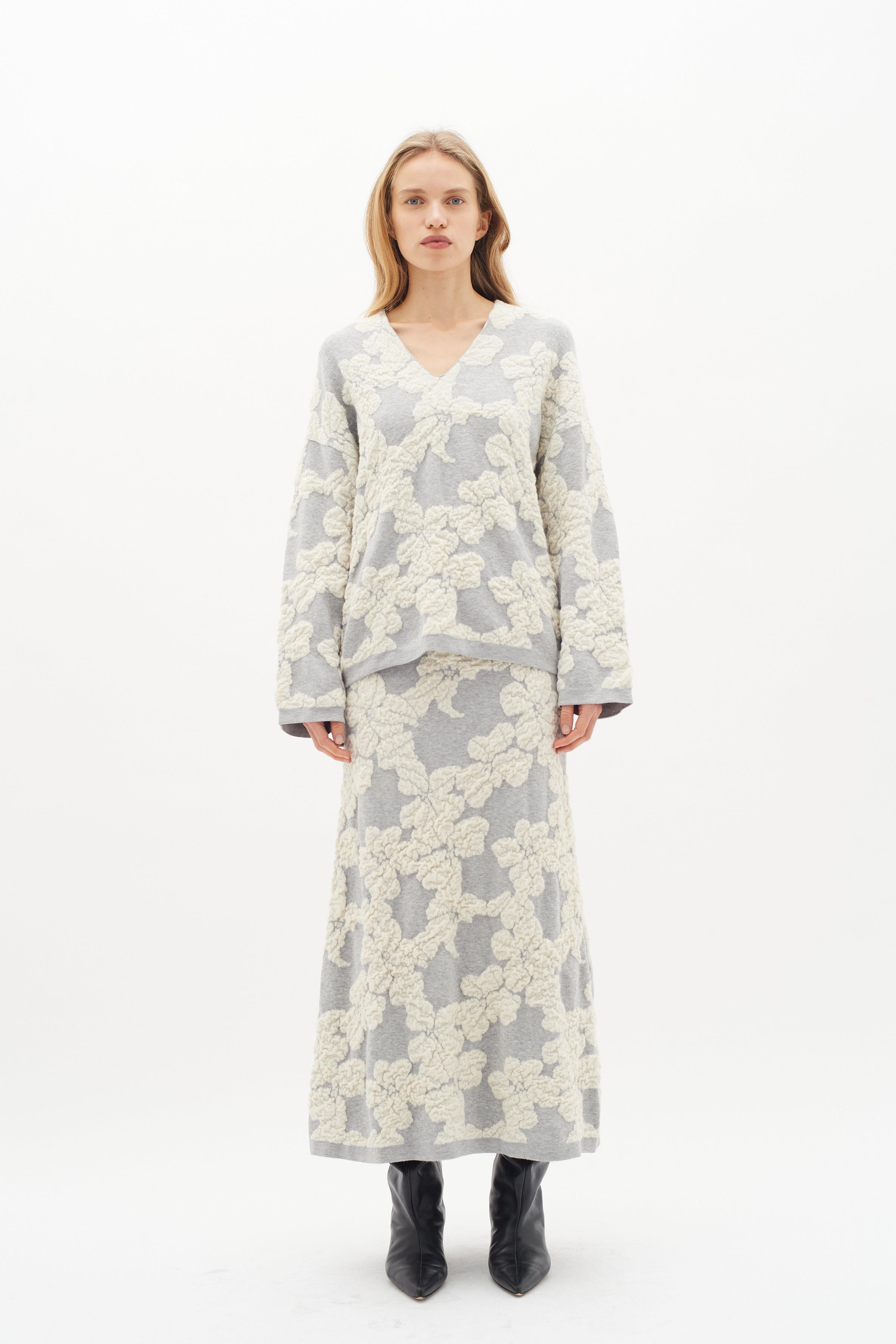 JianaIW Skjørt LOOKBOOK FRONT 30109628-303158