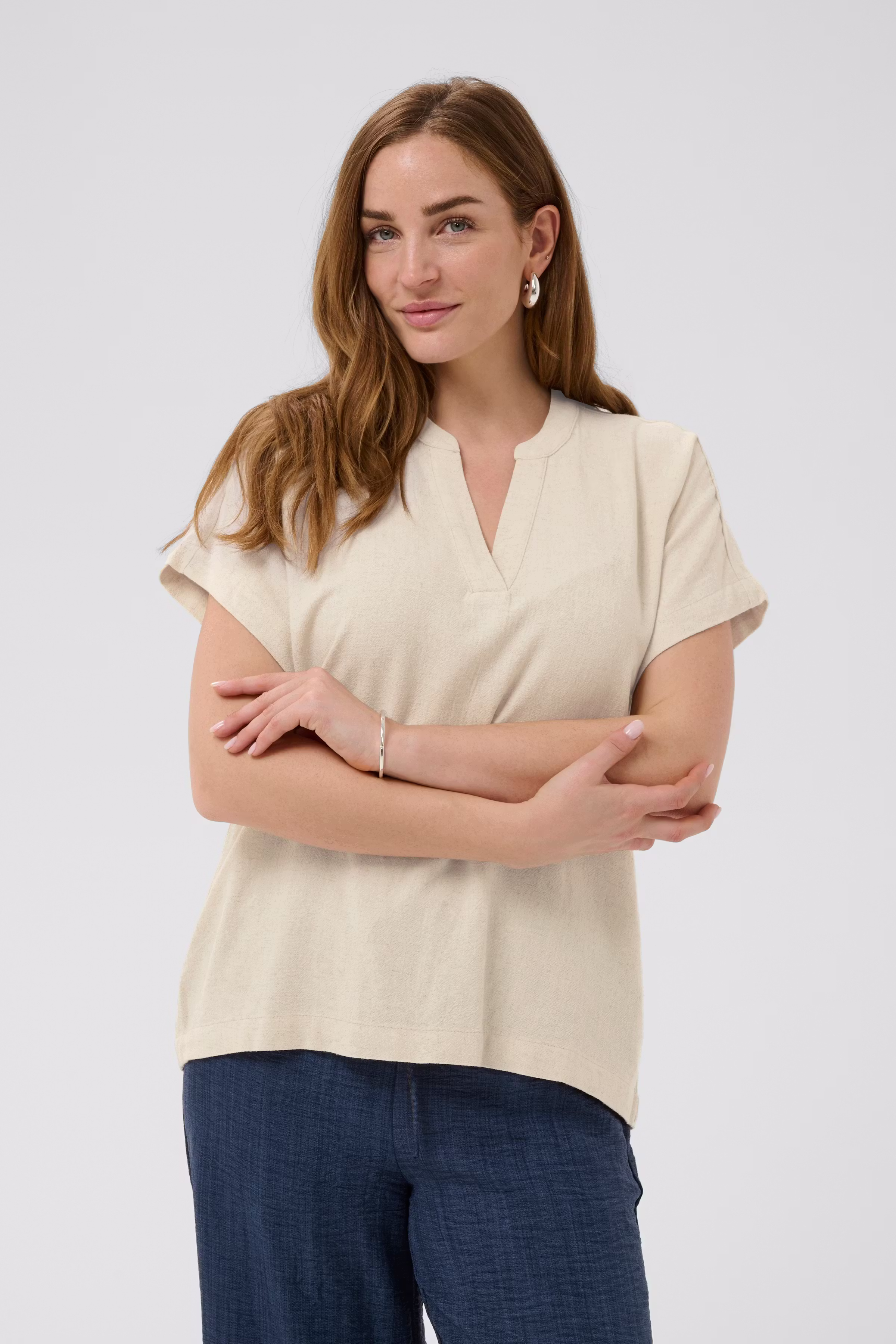 BPhella Bluse LOOKBOOK FRONT 40200106-109280