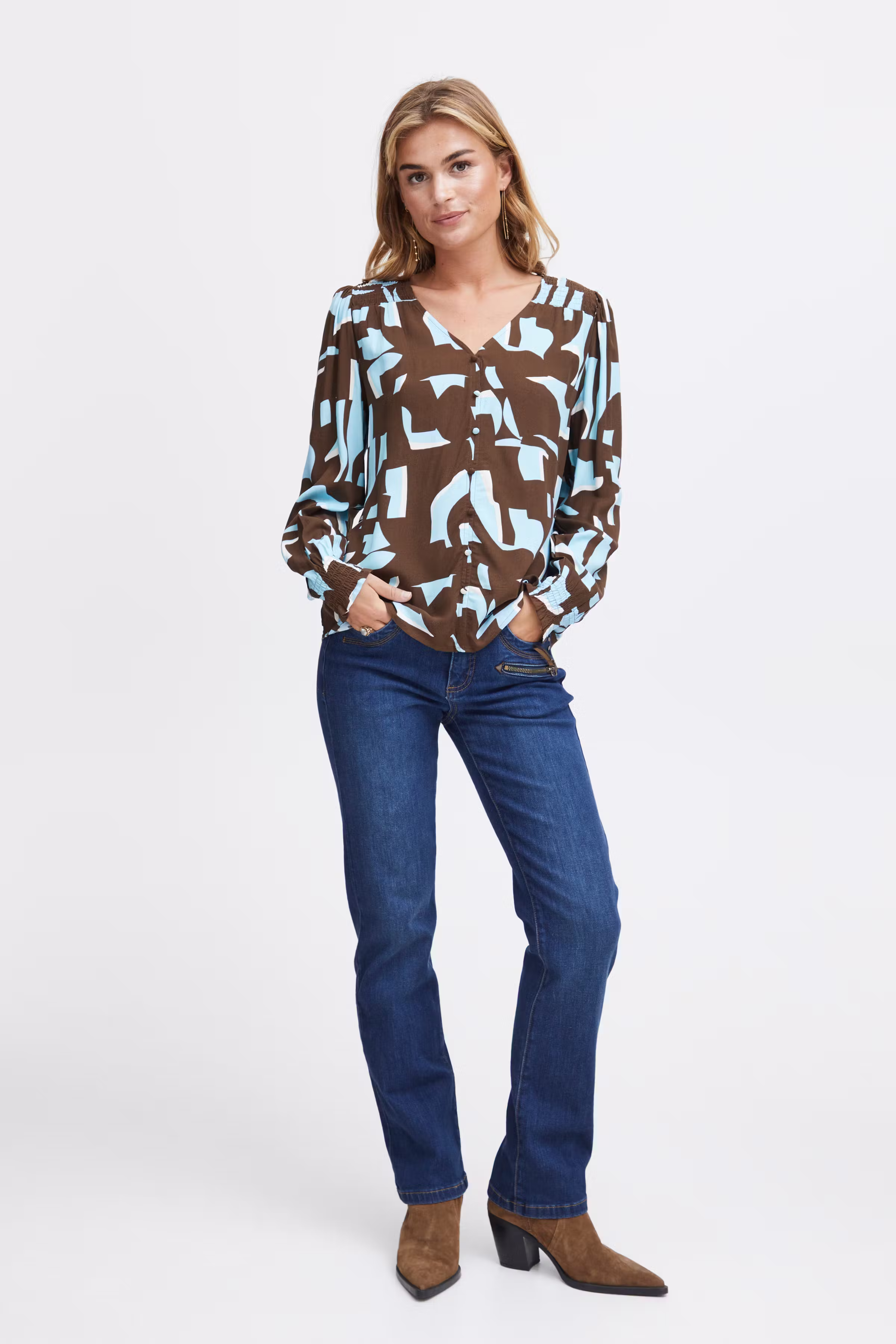 FRFLOWY Bluse LOOKBOOK FRONT 20612407-202636