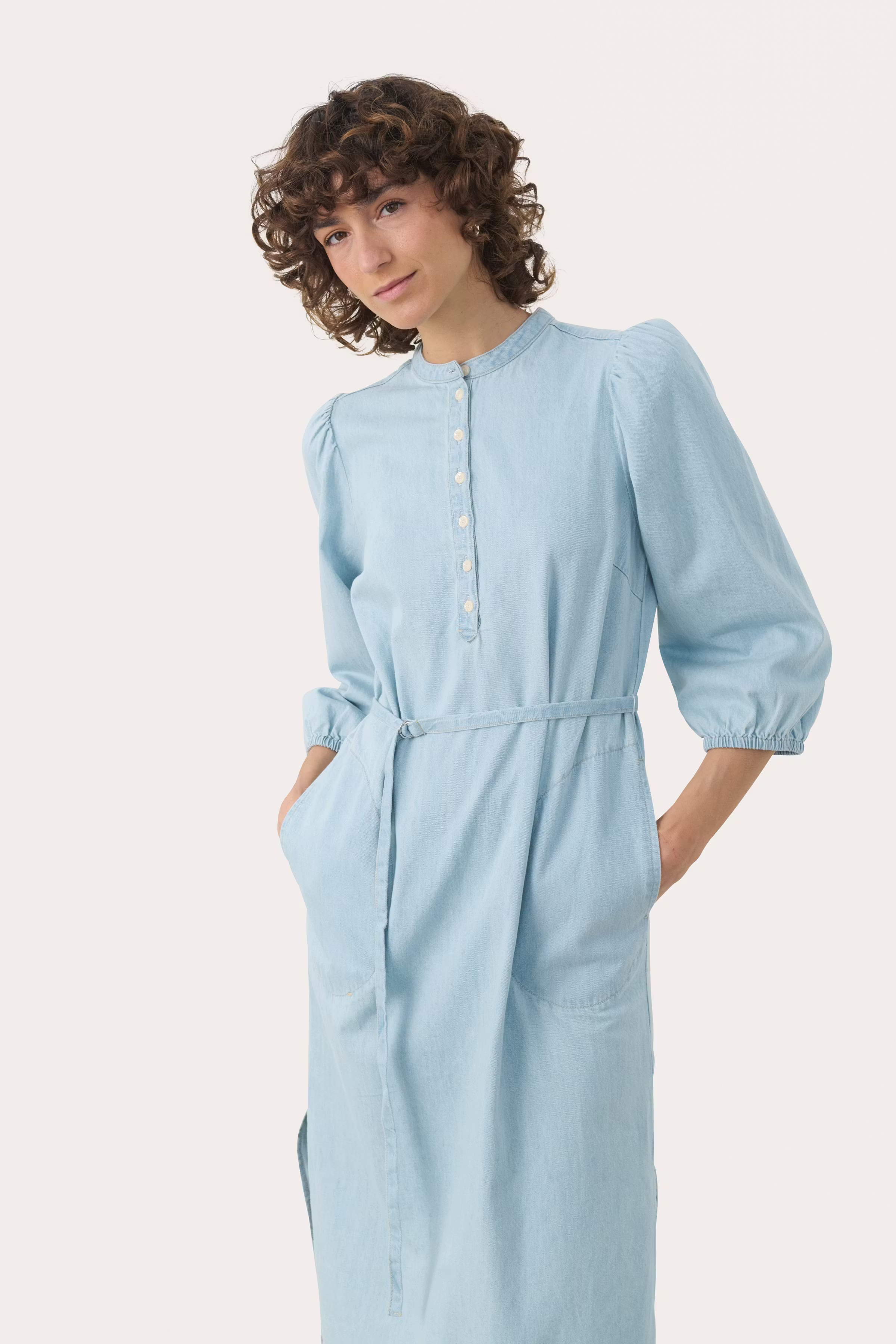 NadijaPW Denim Kleid LOOKBOOK FRONT 30309335-300154