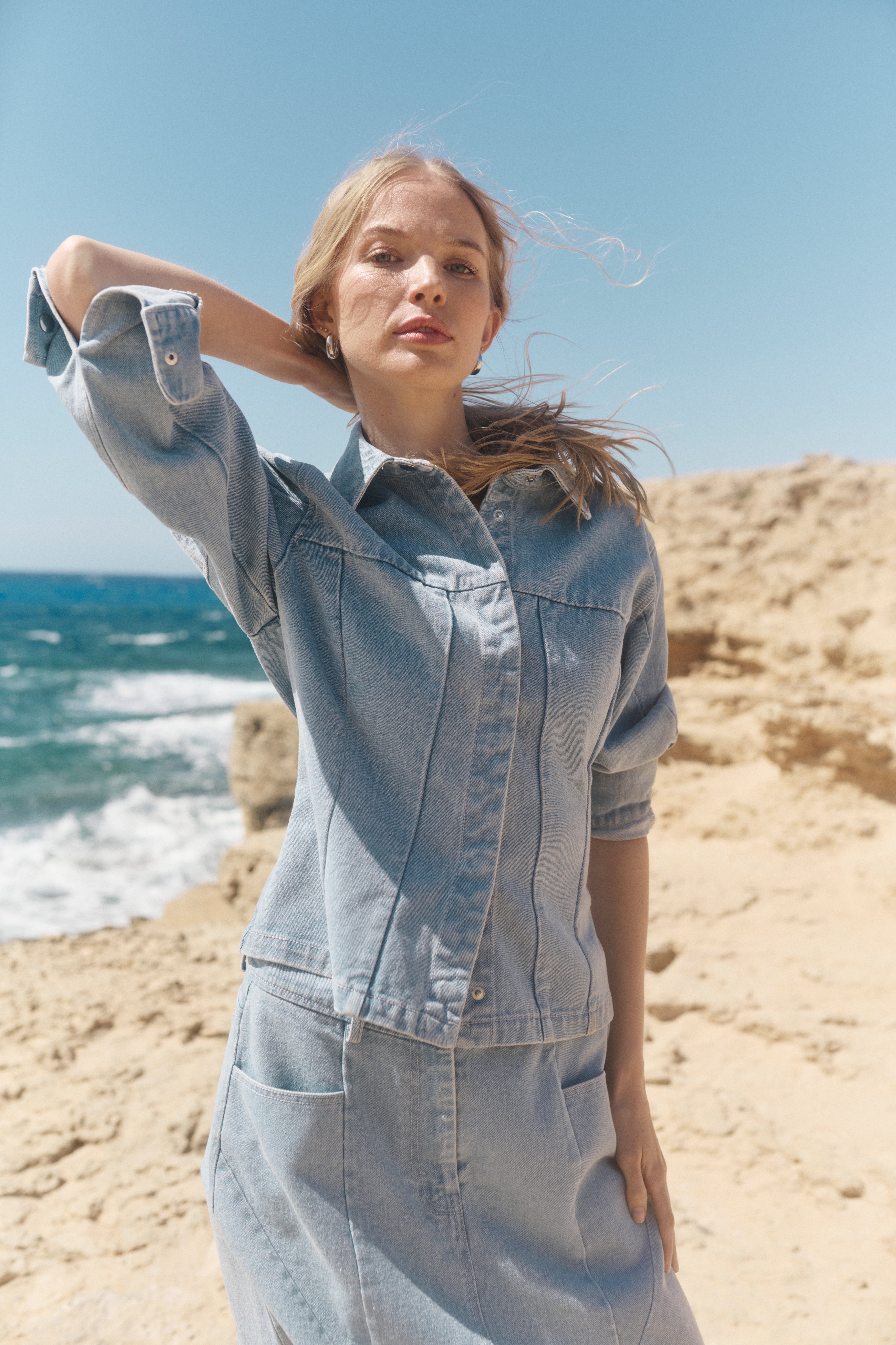 KBVipper Denimhemd LOCATION NONE 10105478-100129