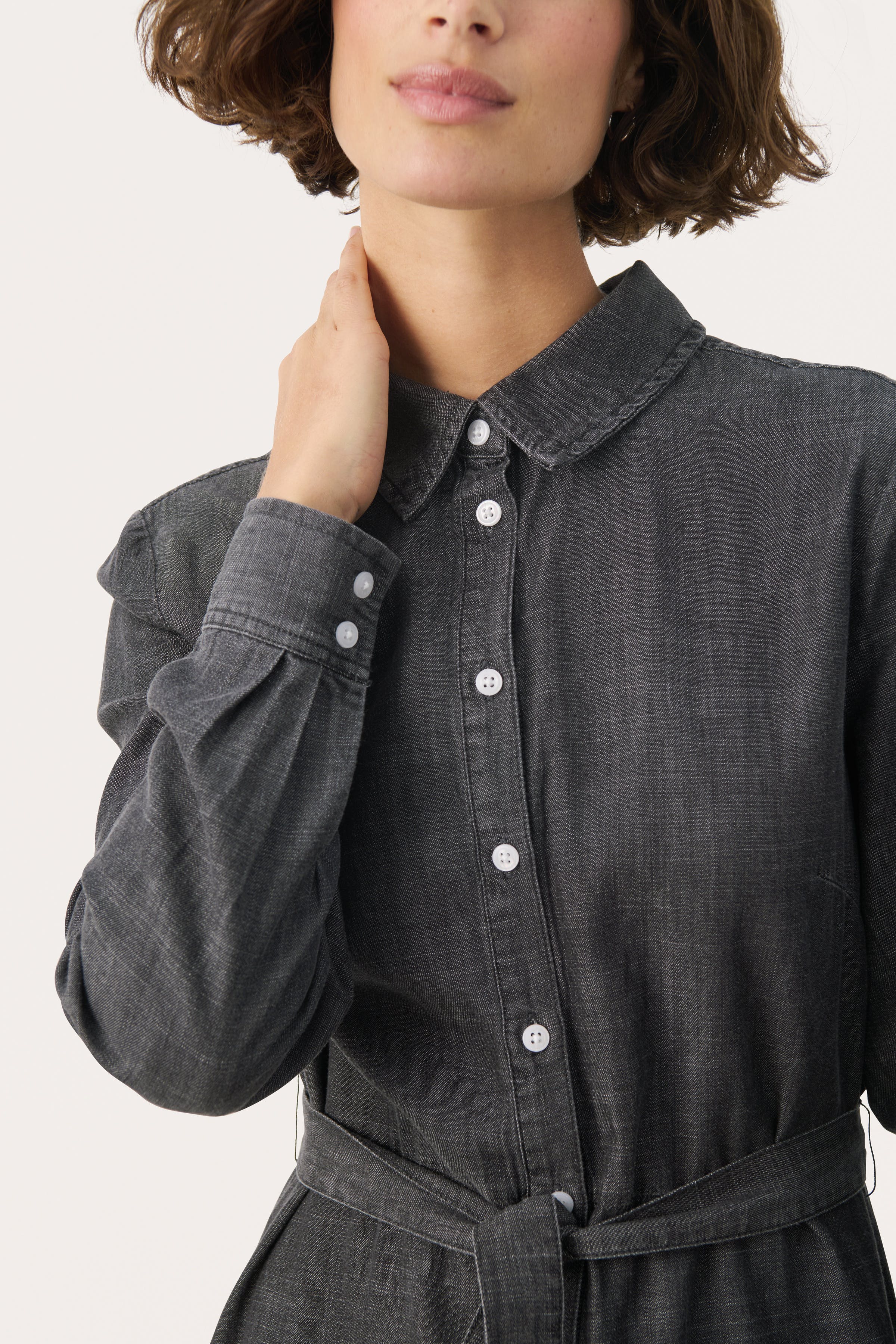 CirkePW Denim Dress LOOKBOOK DETAIL 30307939-300148