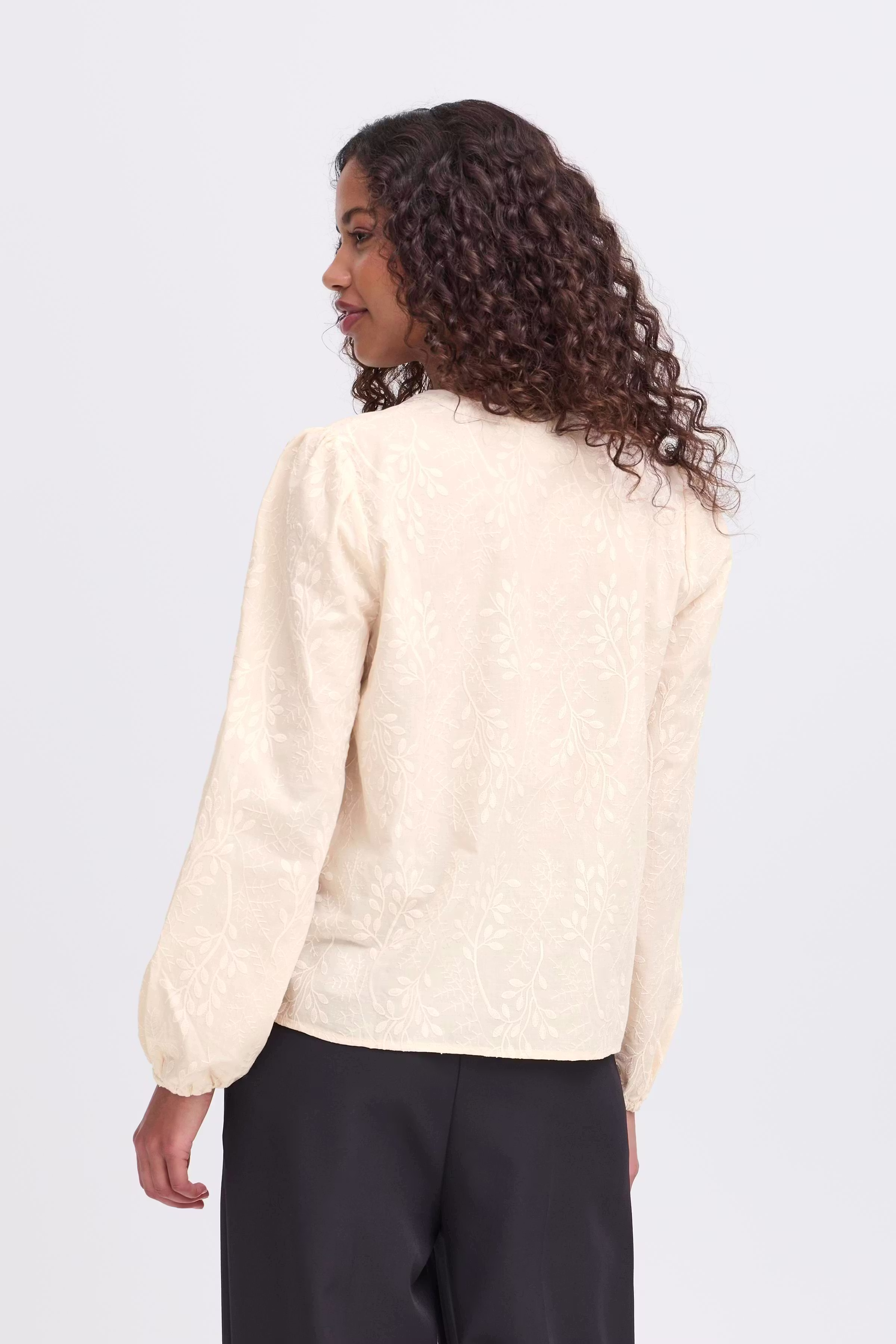 IHGARIVA Bluse LOOKBOOK BACK 20124390-130905