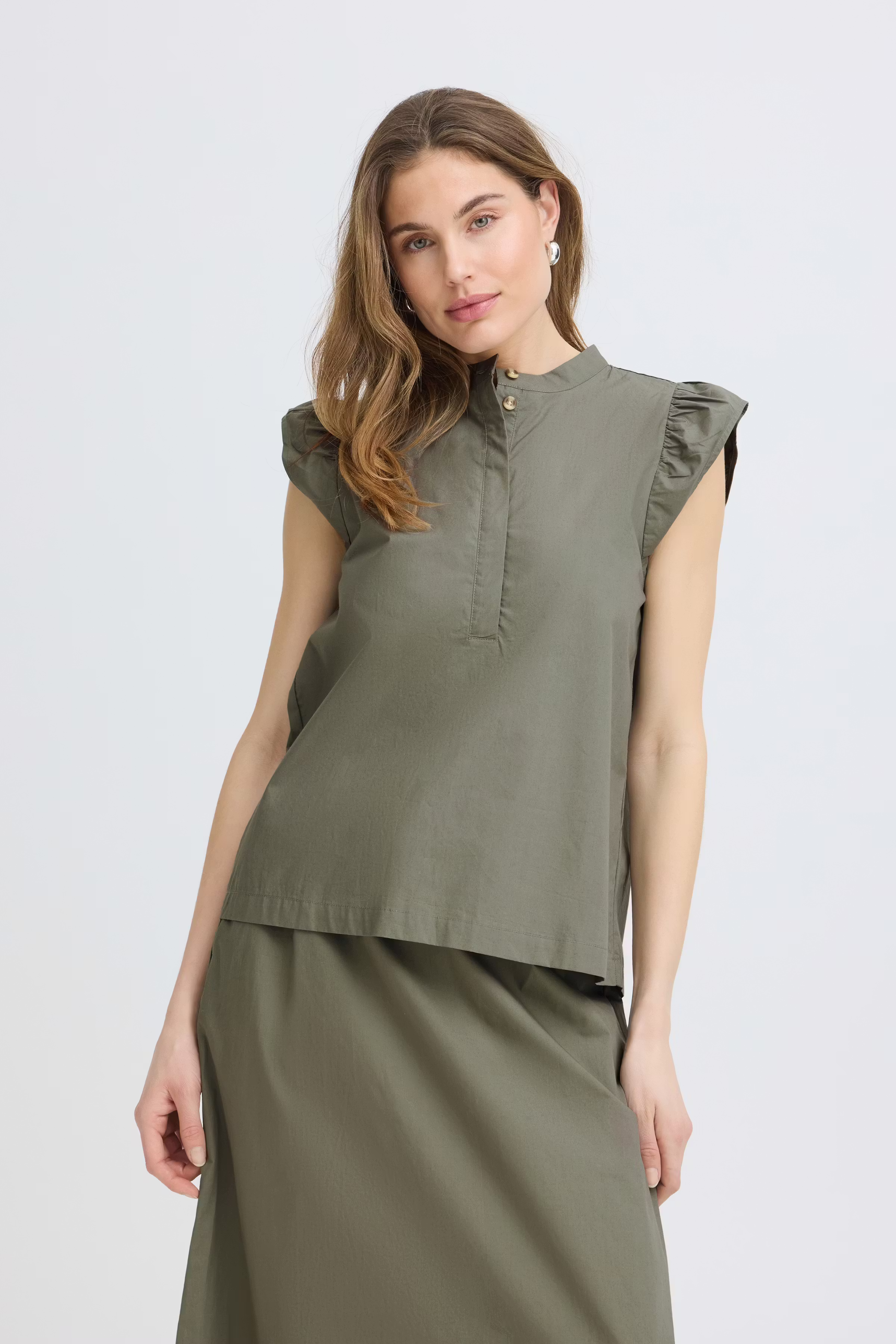 PZCLEO Skjorta LOOKBOOK FRONT 50210489-185806