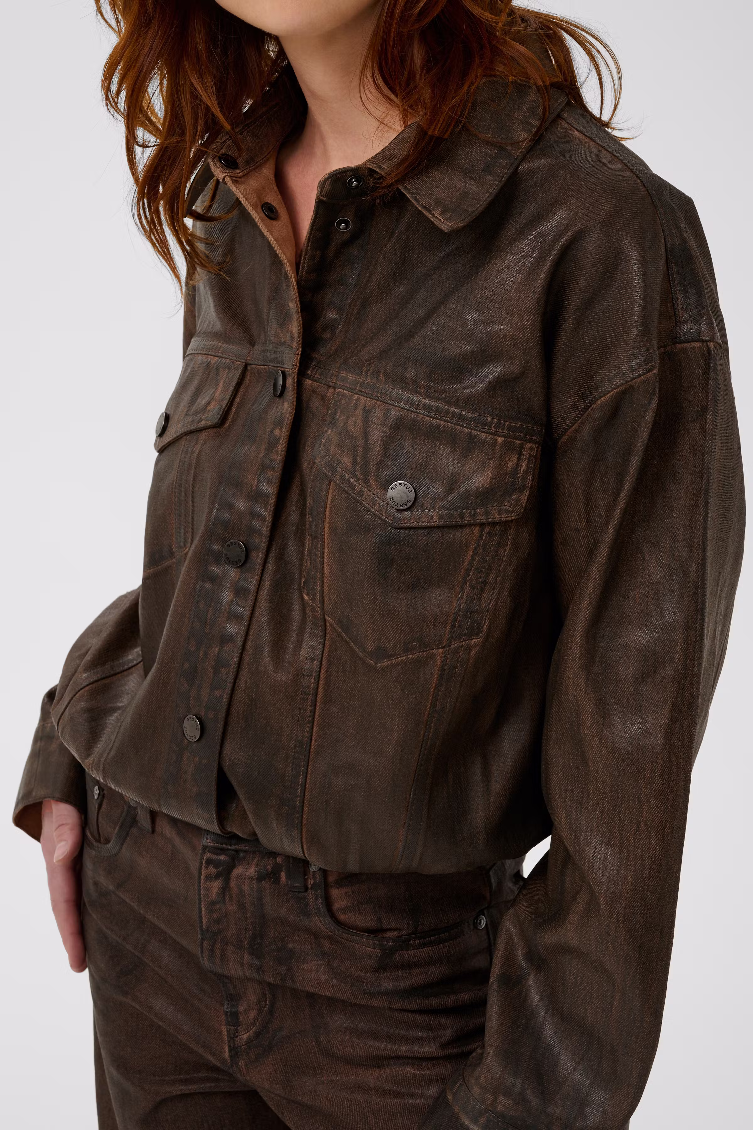 GZcellie Denimjacka LOOKBOOK DETAIL 10910873-181033