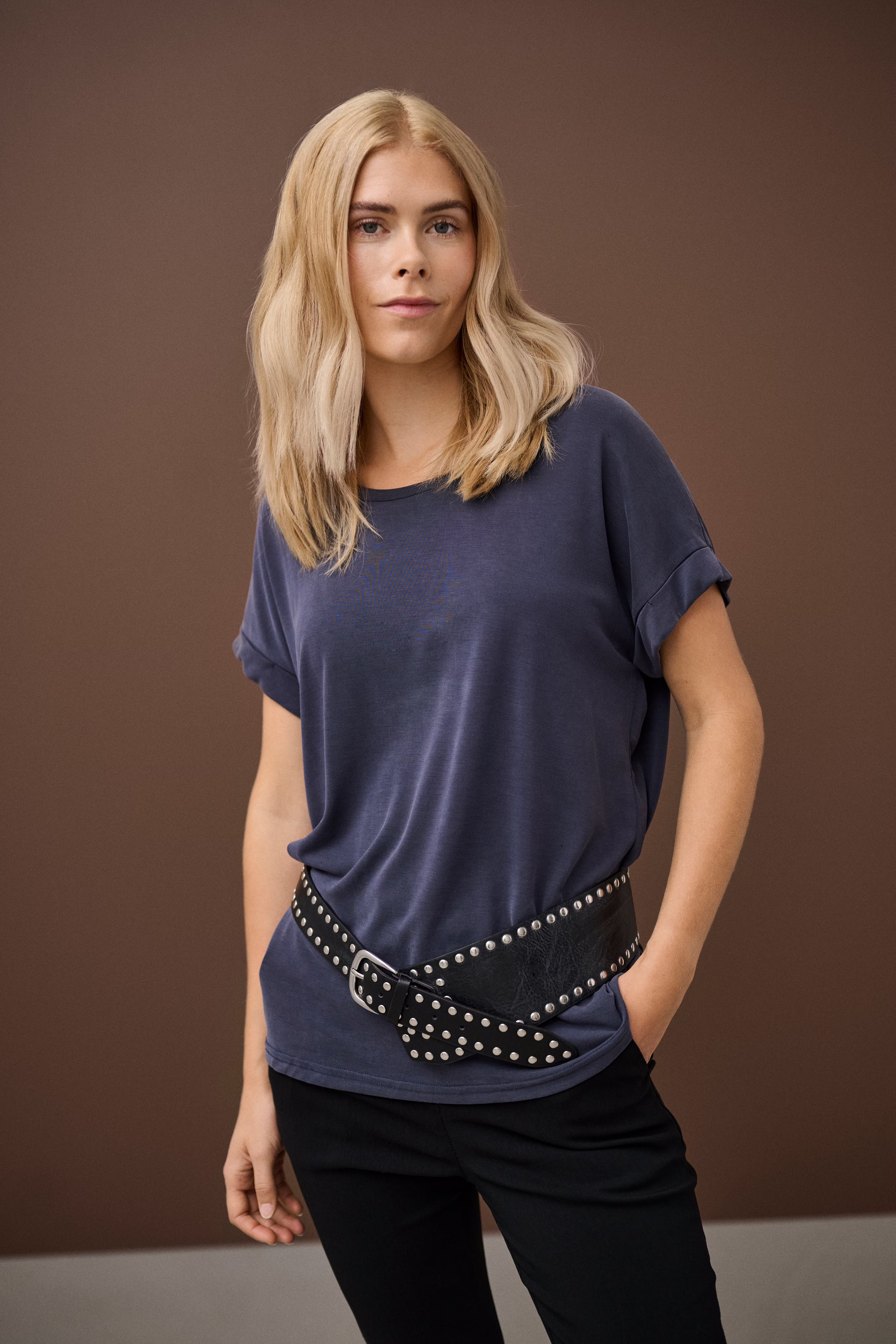 Kortærmet T-shirt LOCATION NONE 50103468-5103406