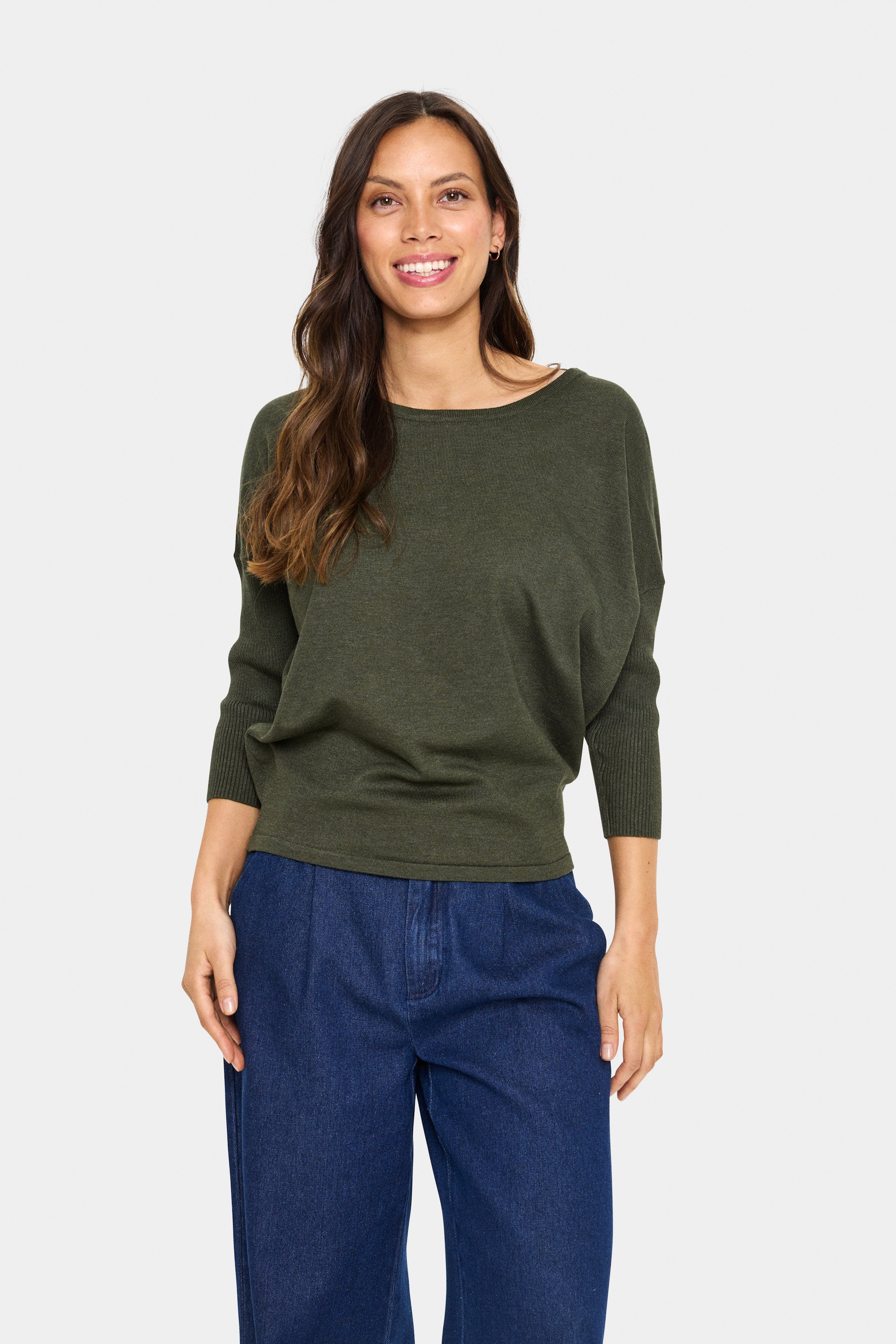 MilaSZ R-Neck Pullover LOOKBOOK FRONT 30500003-1905151