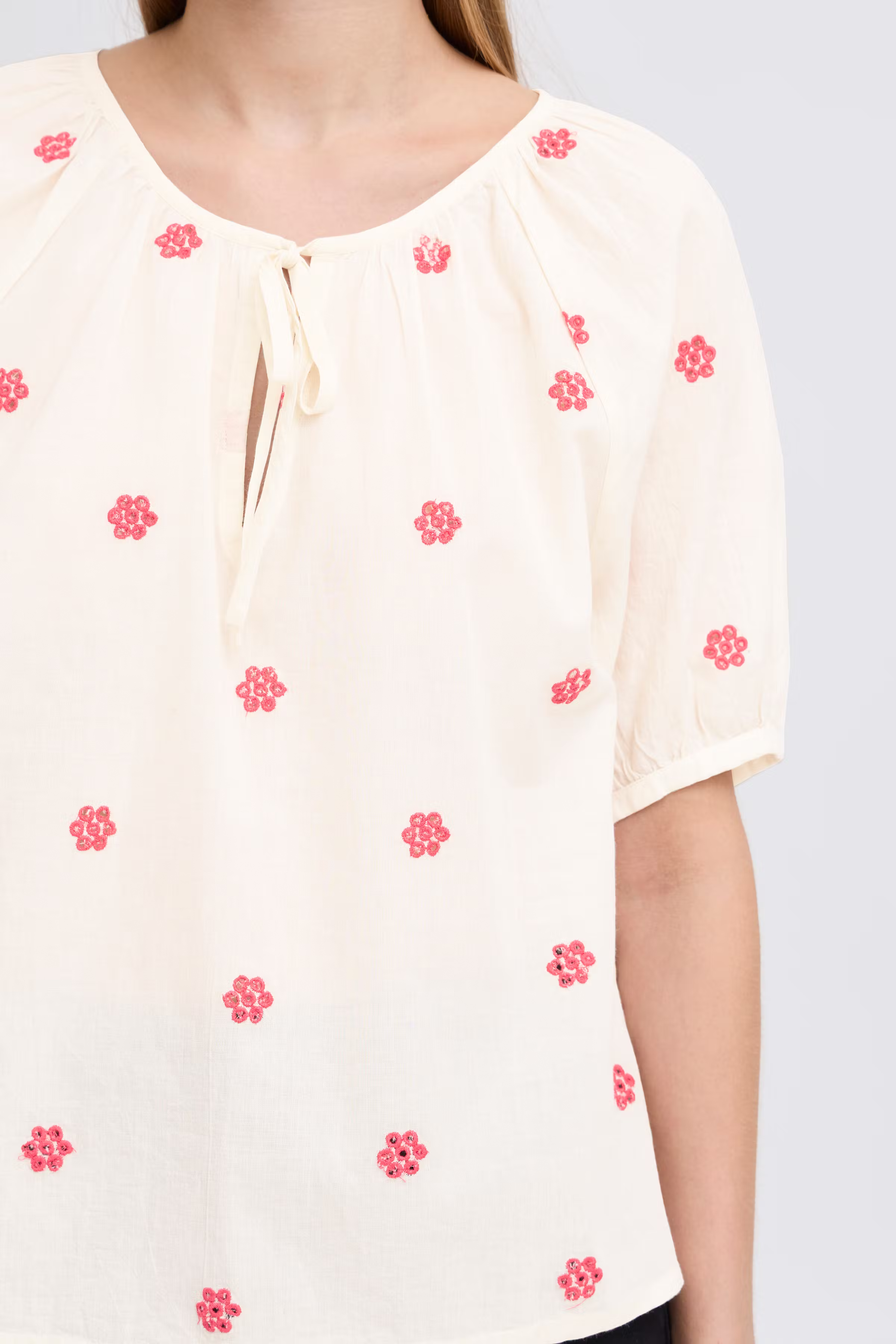 Kortermet bluse LOOKBOOK DETAIL 20122831-124301