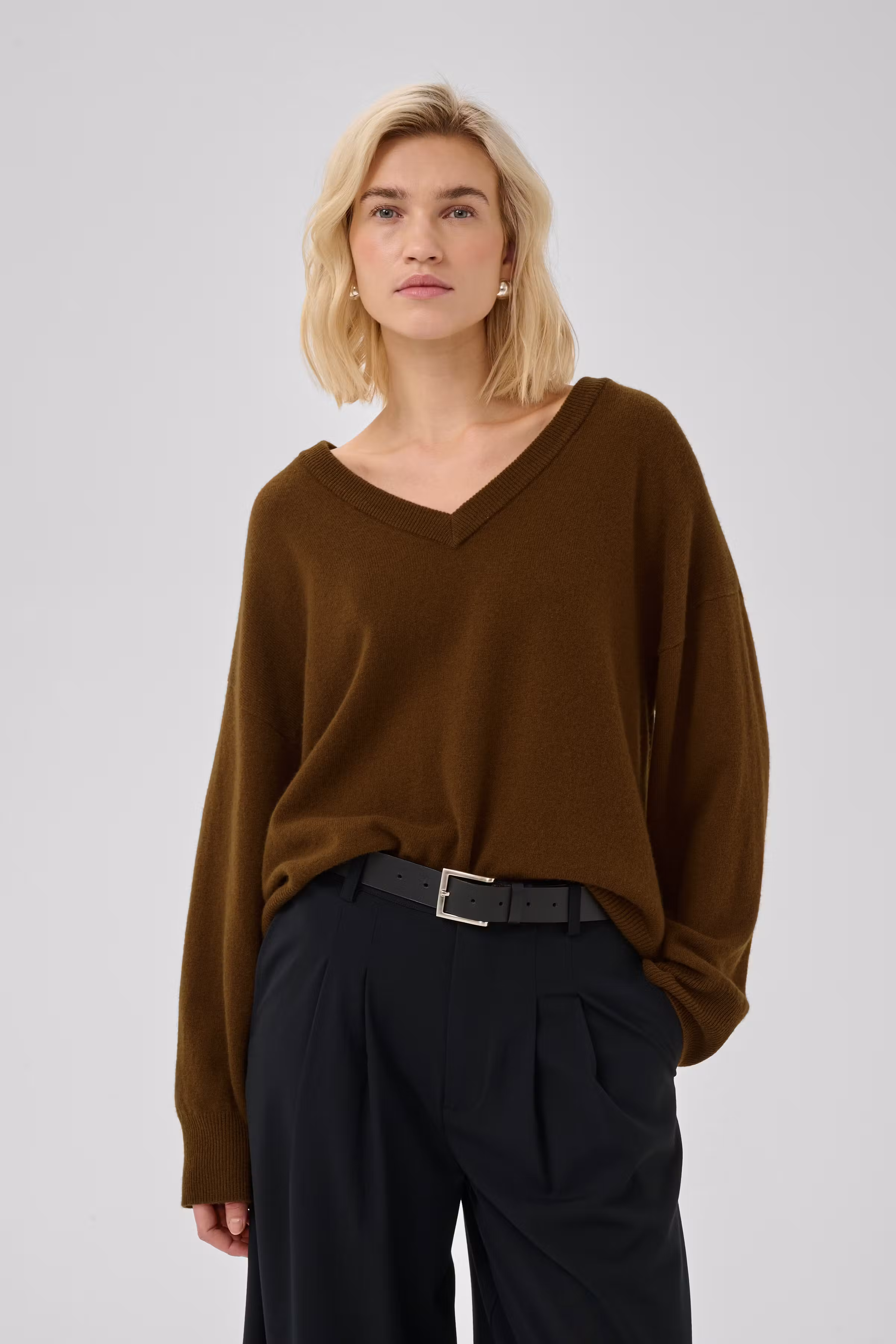 MWJola Pullover i 100% ull LOOKBOOK FRONT 10705698-181027