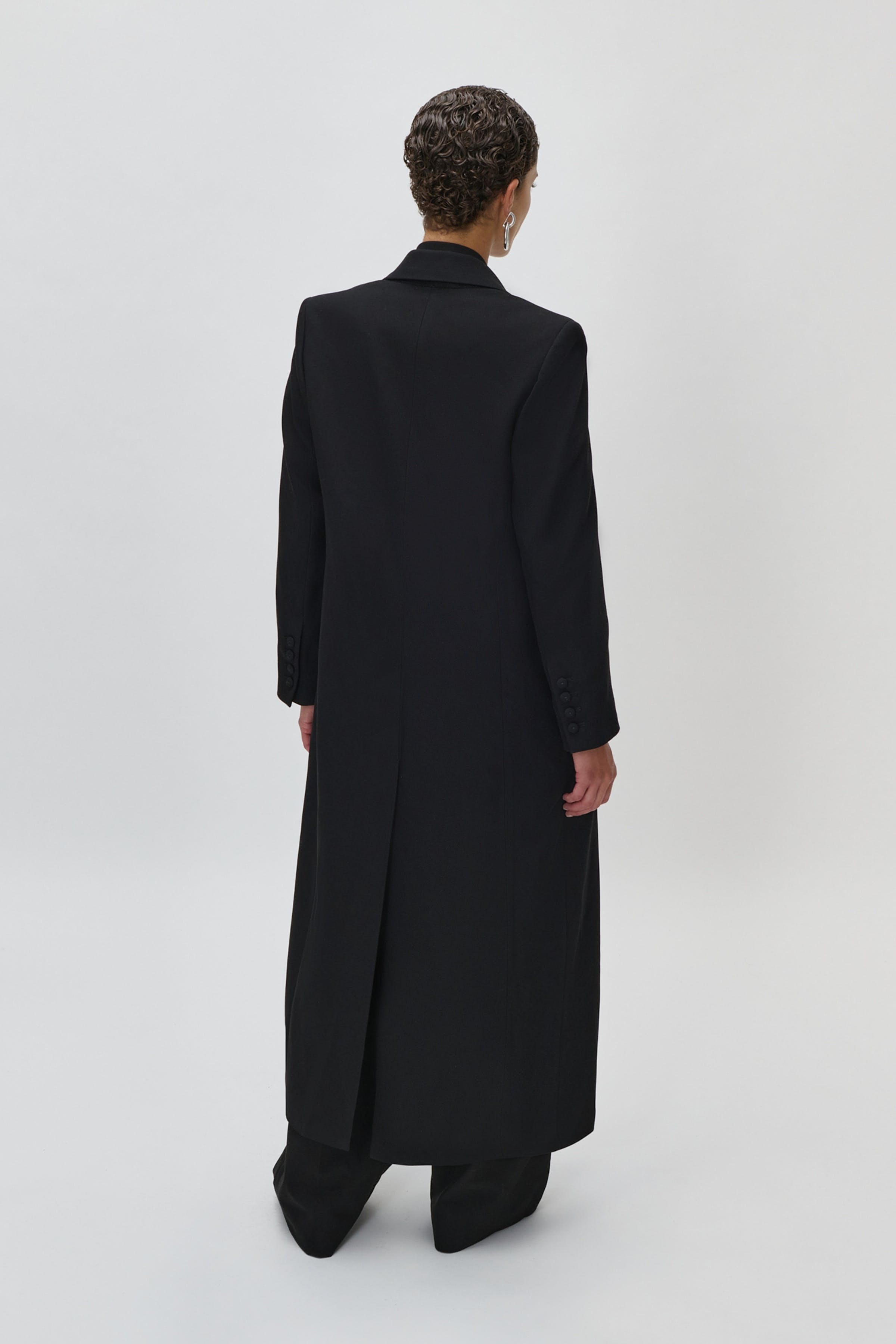 Jil Mantel LOOKBOOK BACK 30600560-BK999