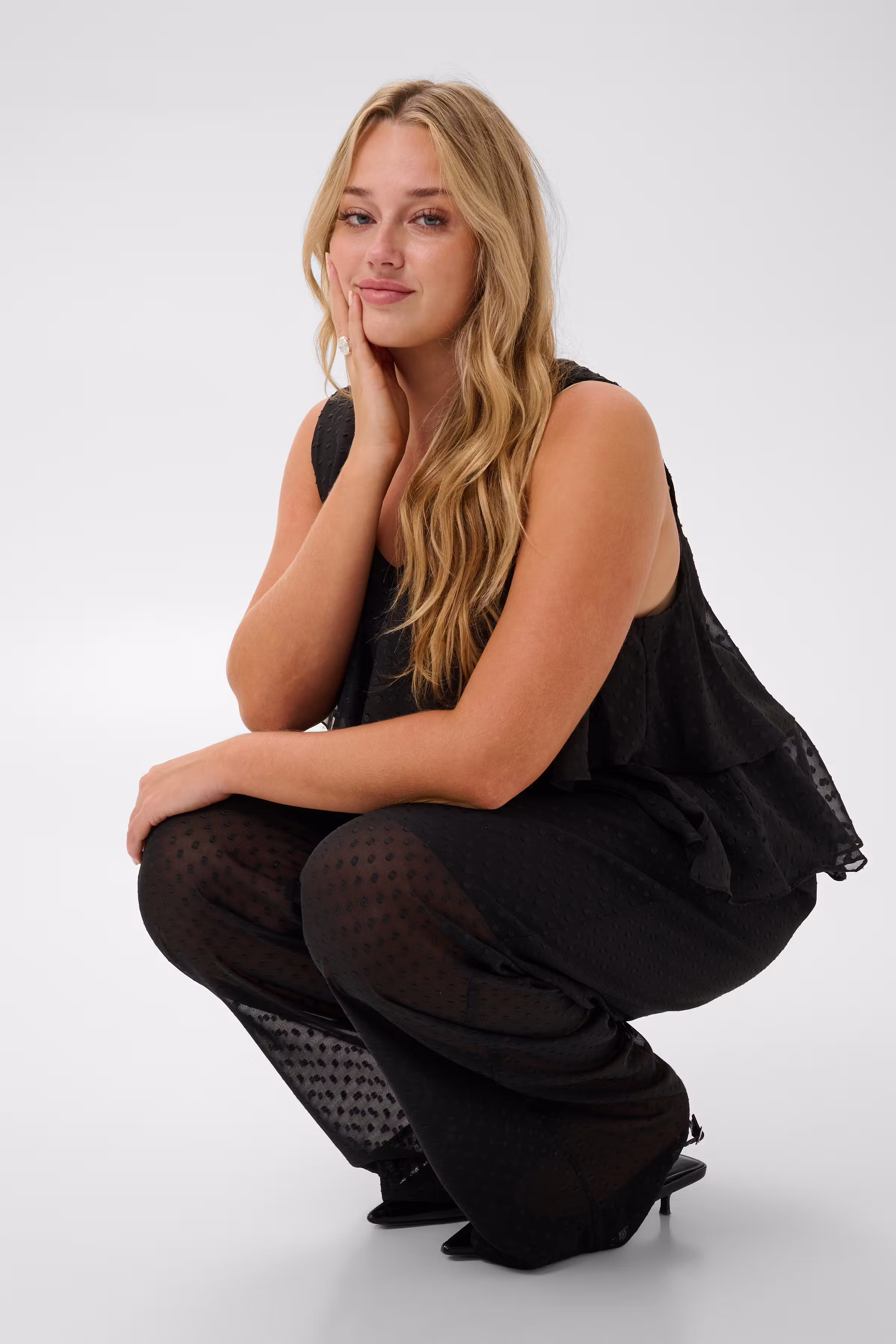 KCrinah Mesh Broek LOOKBOOK DETAIL 10584570-100121