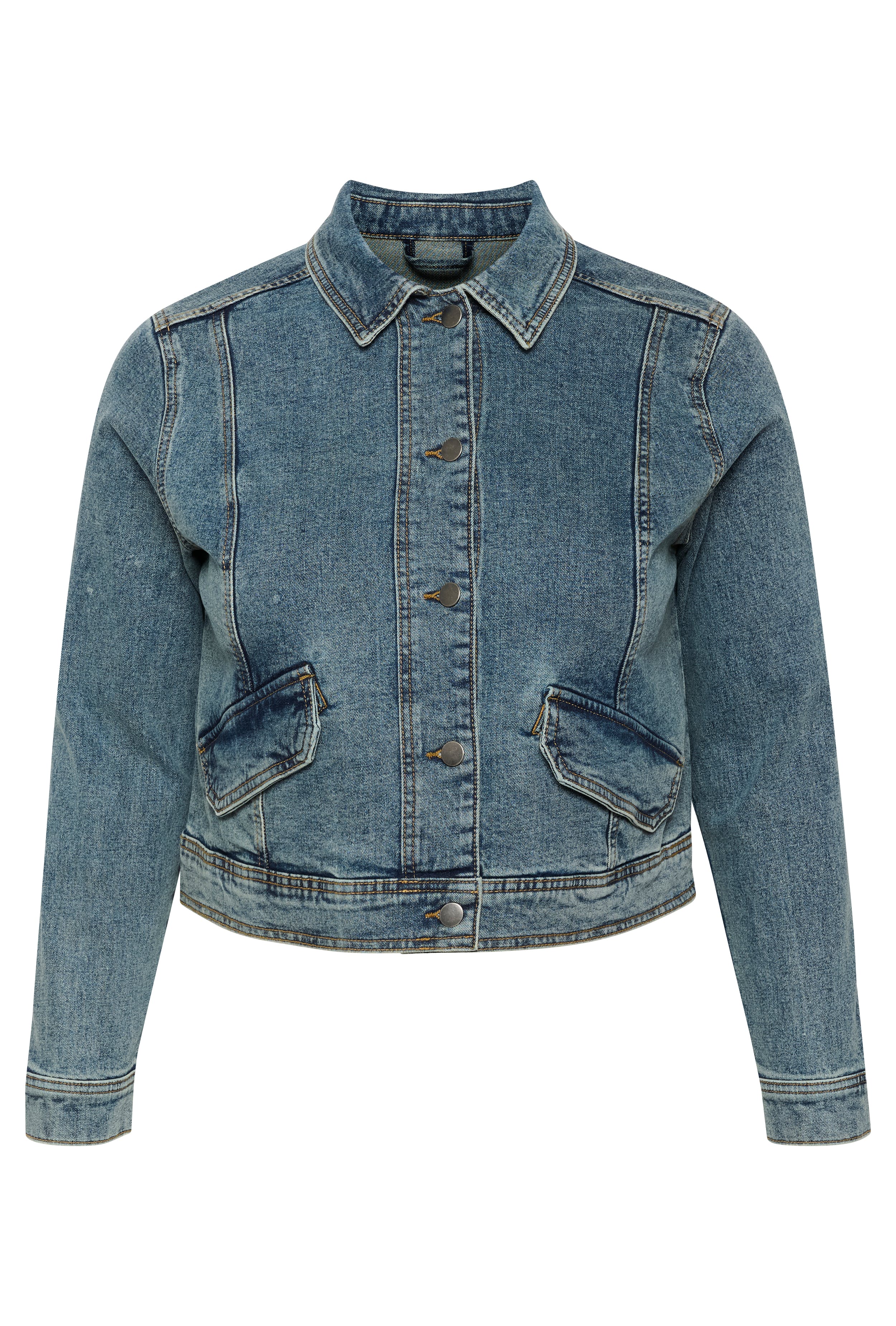 KCdiana Casual Denim Jakke PACK FRONT 10582000-100166