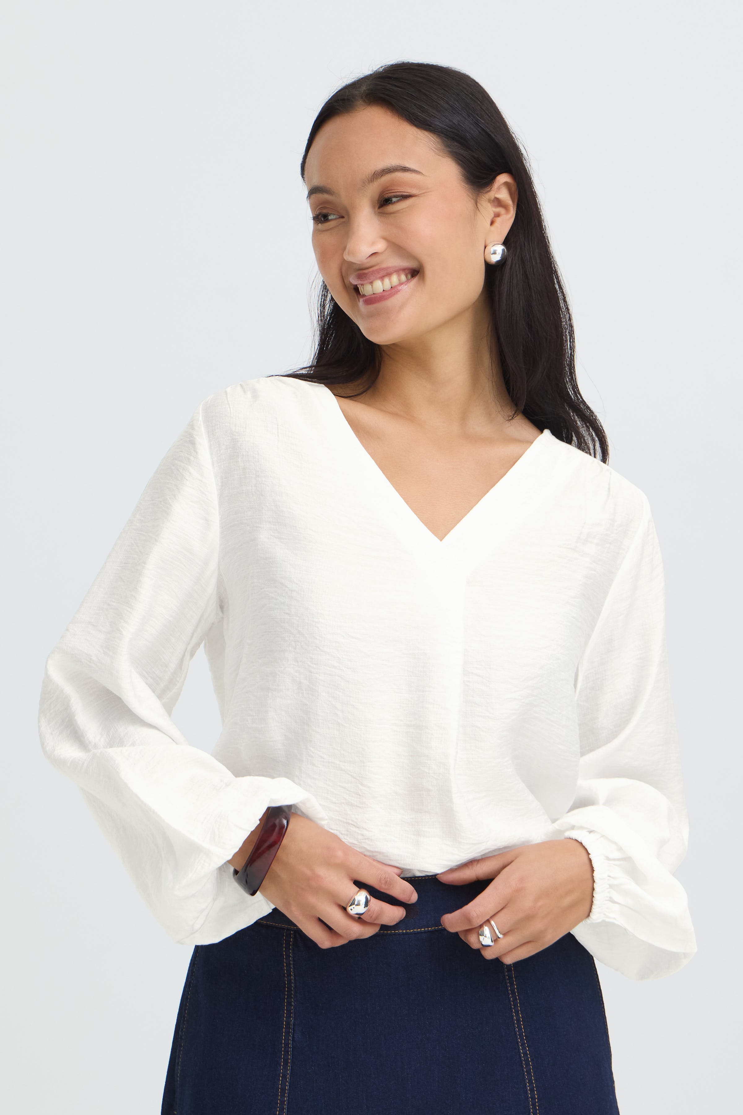 FRARIANA Blus LOOKBOOK FRONT 20614542-110701