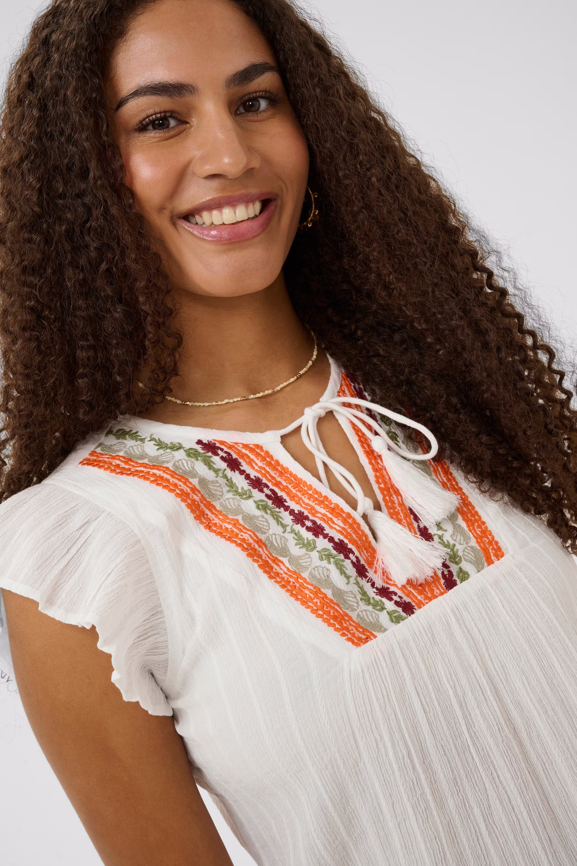 CRWilja Bluse LOOKBOOK DETAIL 10615071-110602