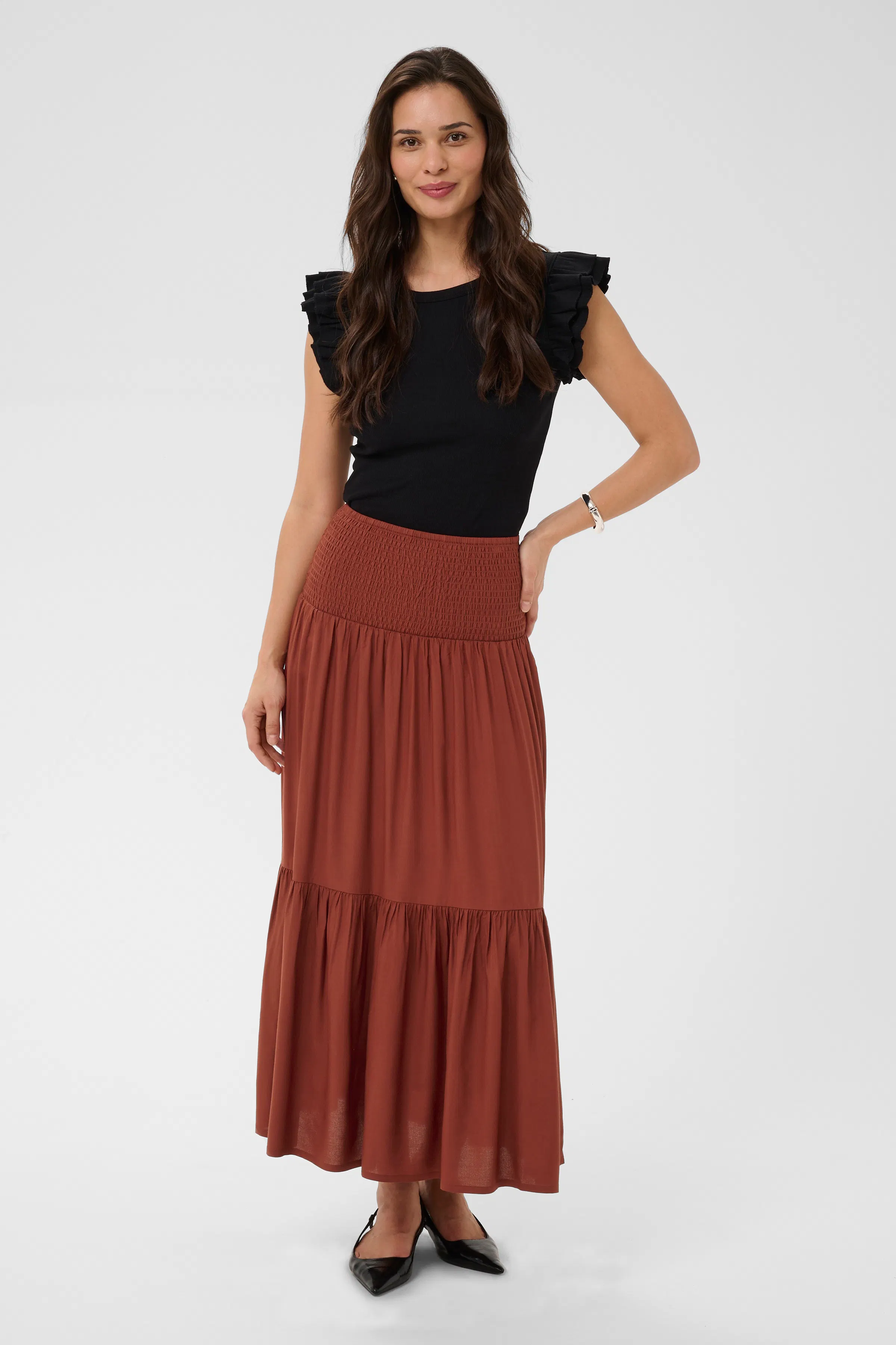 KAmaxi Skjørt LOOKBOOK FRONT 10508816-191334