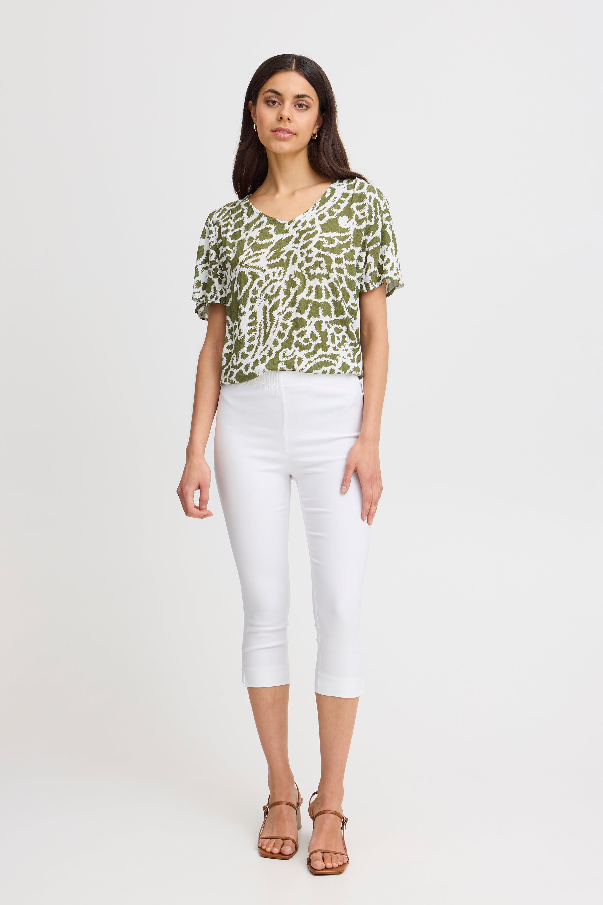 FRJEGGING Caprihose LOOKBOOK FRONT 20614441-114800