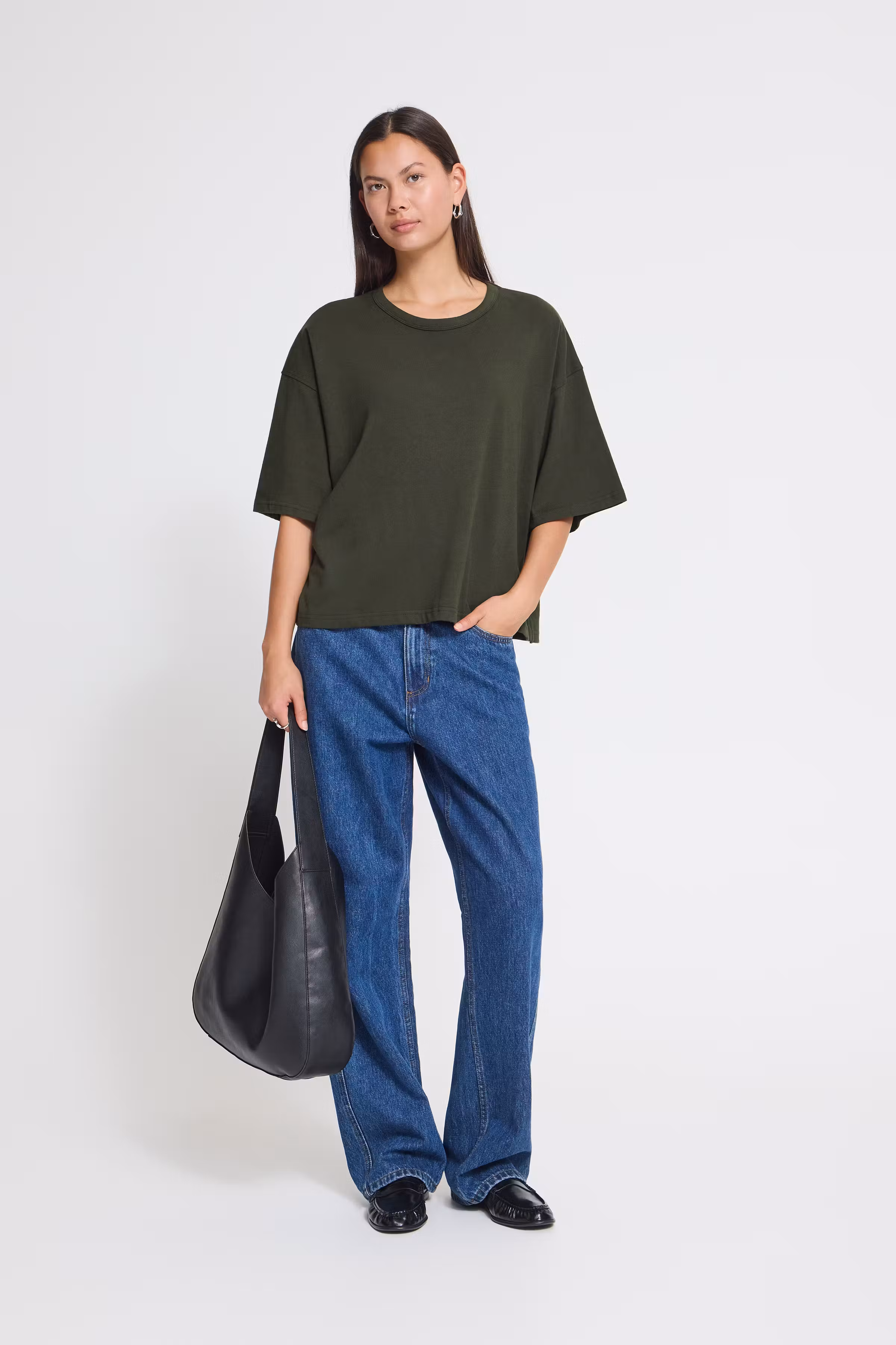 IHPALMER EXTRA LOOSE T-shirt LOOKBOOK FRONT 20124233-190509
