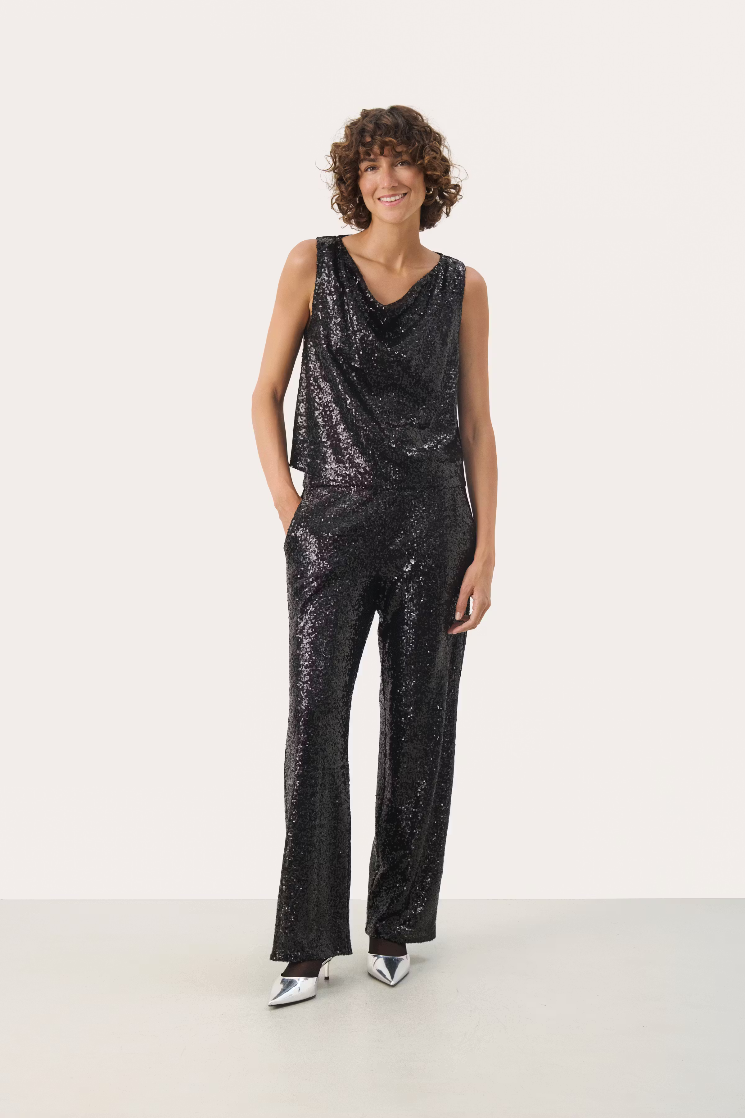 MalikkaPW Paljett Top LOOKBOOK BACK 30309095-194008