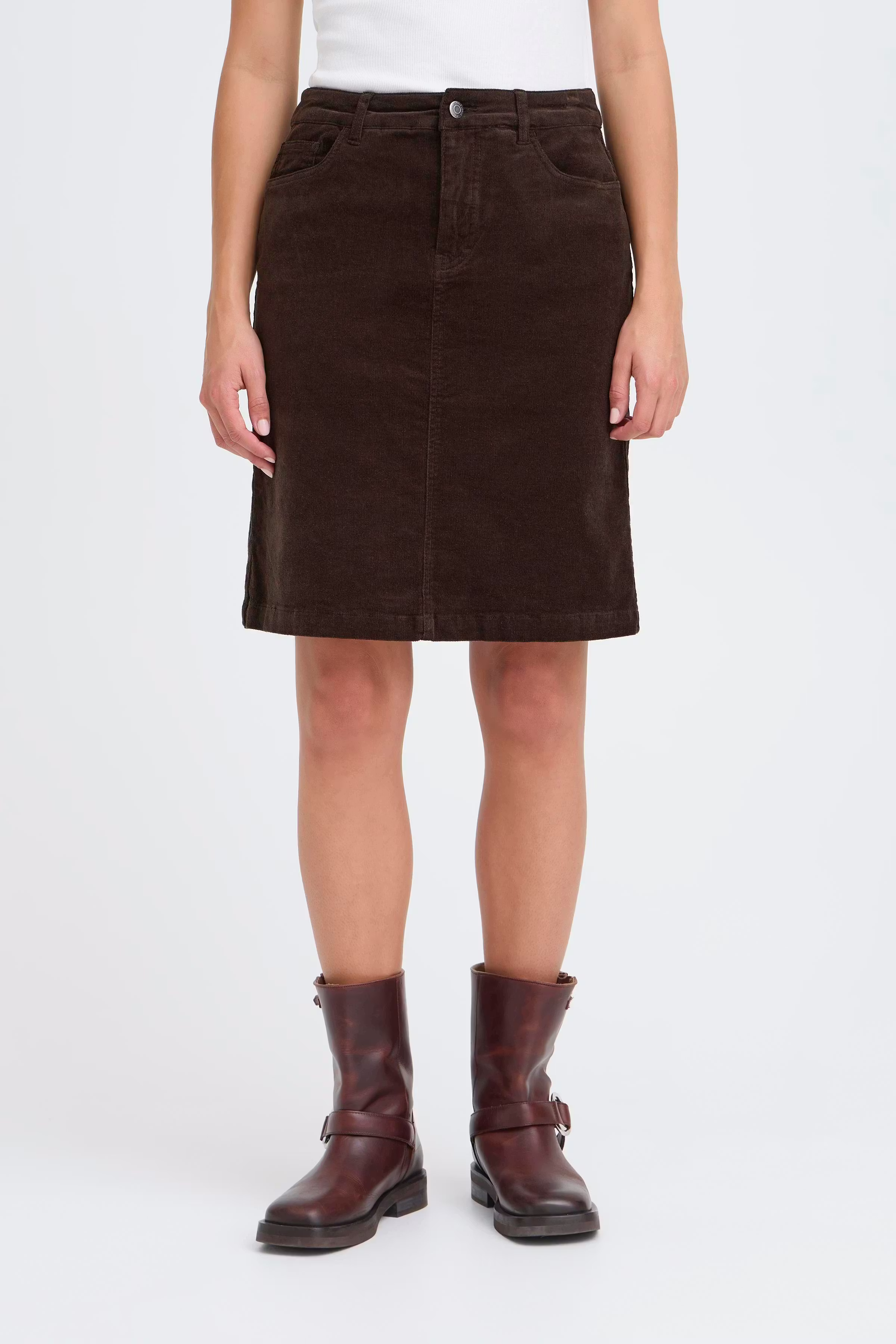 PZSALLY Skjørt LOOKBOOK FRONT 50210076-191103