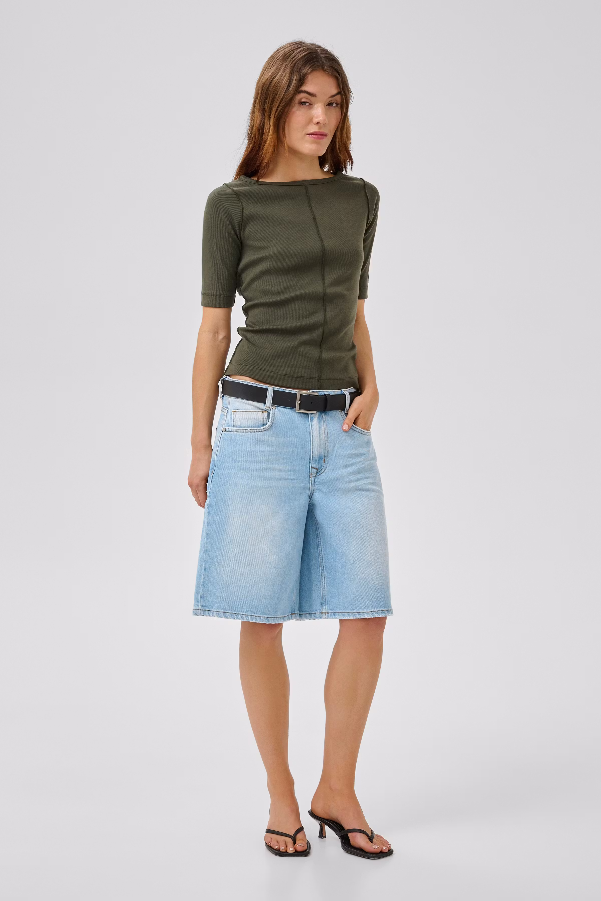 MWZita Denim shorts LOOKBOOK FRONT 10705565-109491