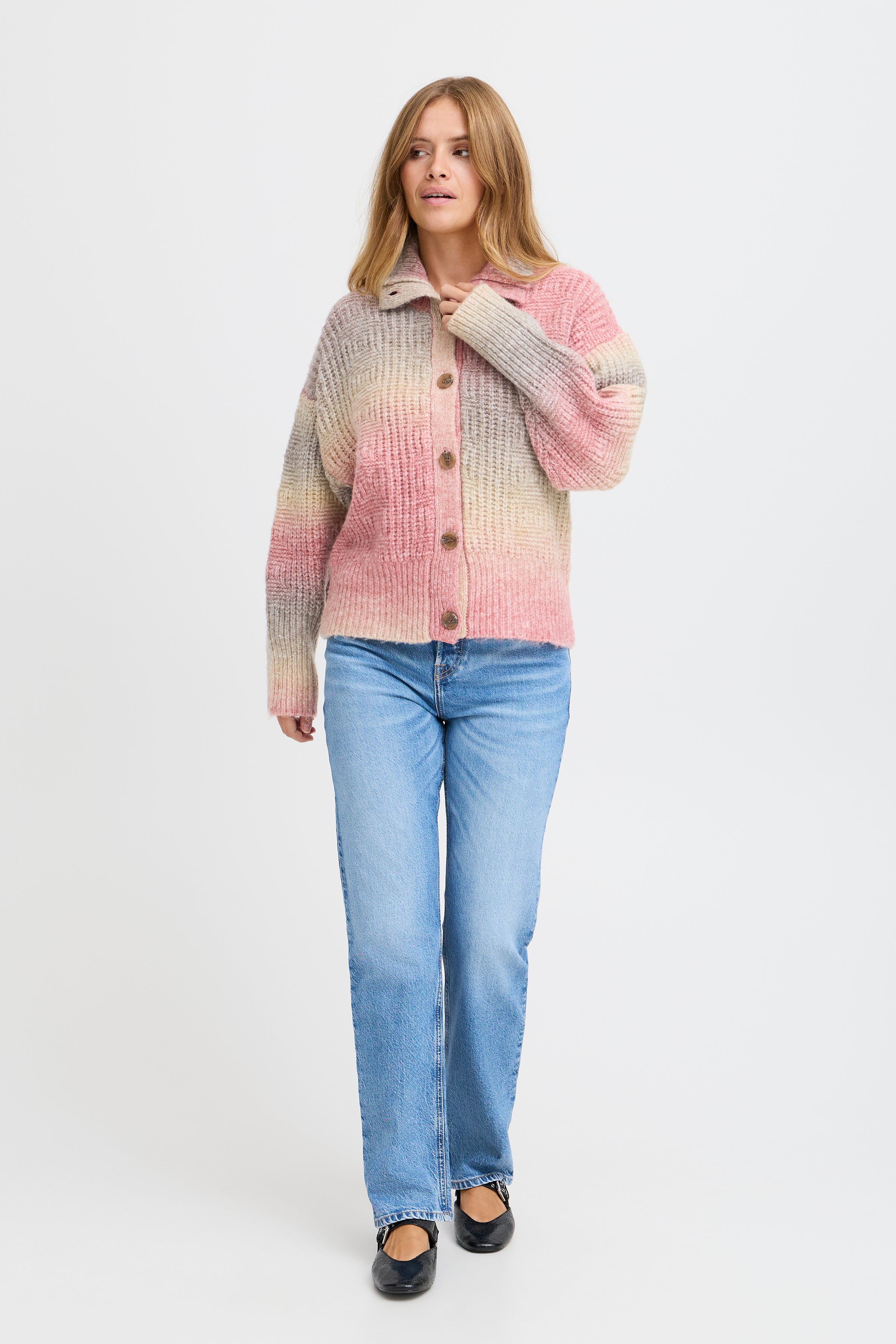 PZFATIMA Knitted cardigan LOOKBOOK FRONT 50208605-1719271