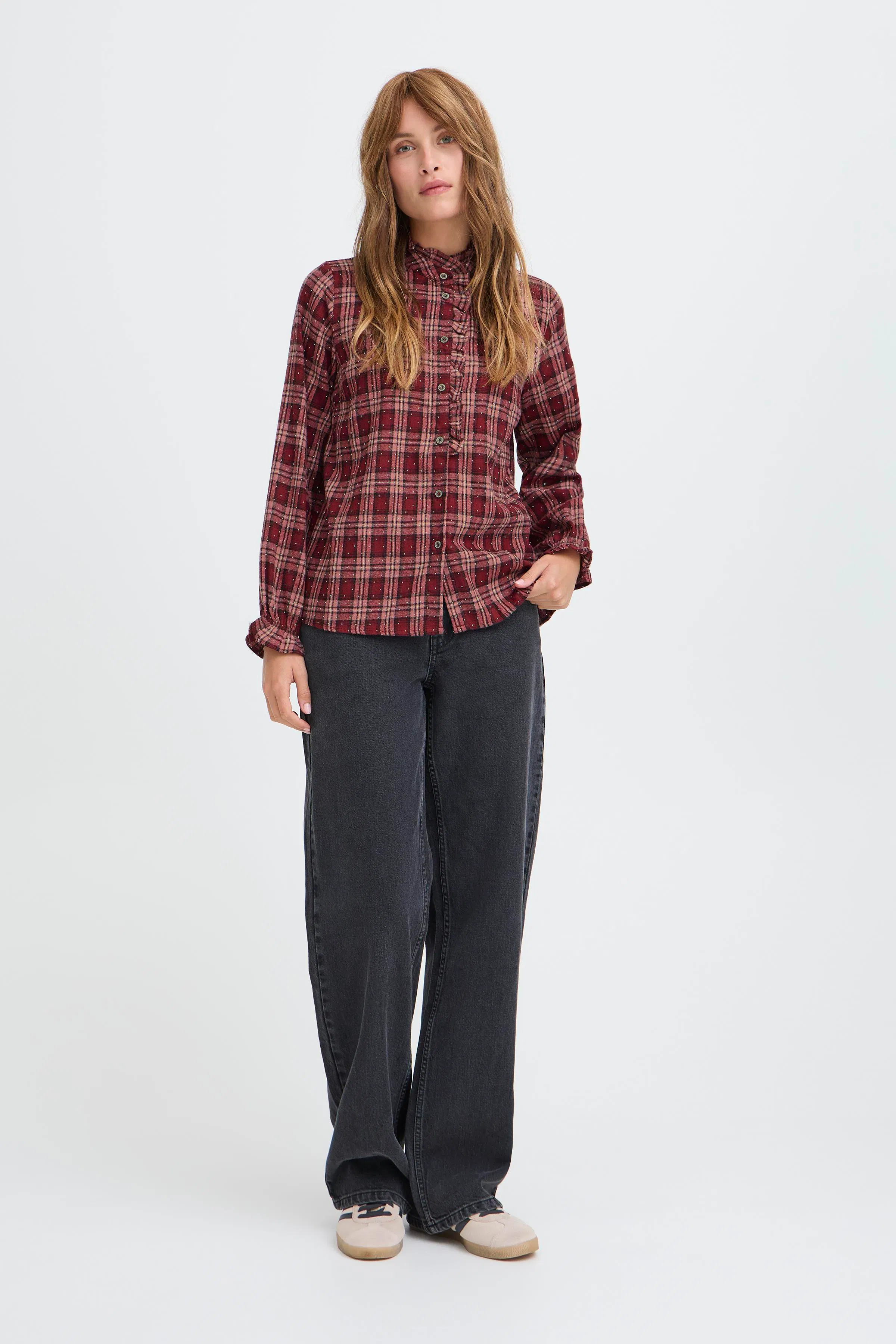PZKATELYN Skjorte LOOKBOOK FRONT 50210097-900002907