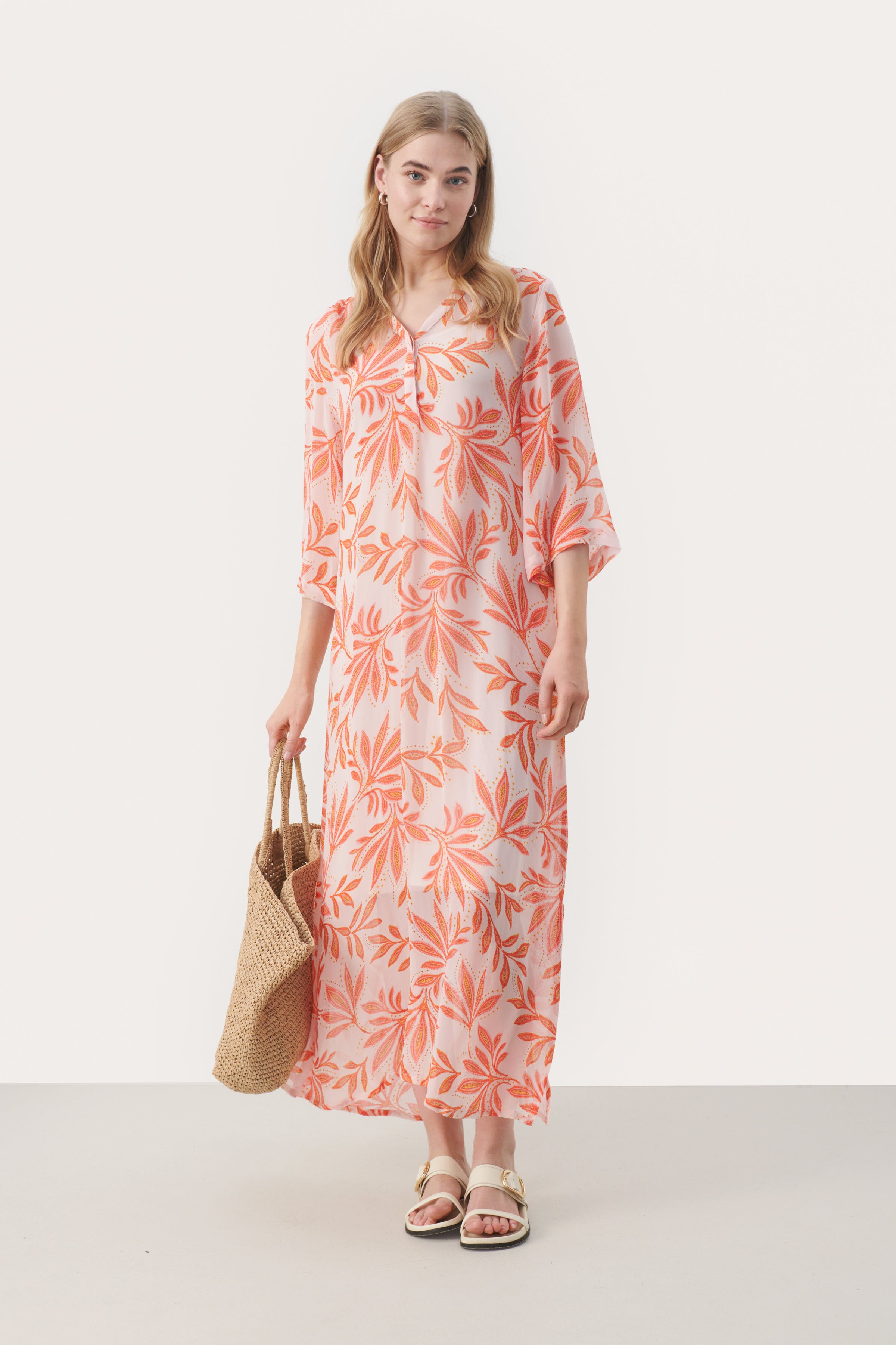 BeritPW Long dress LOOKBOOK BACK 30307831-302957