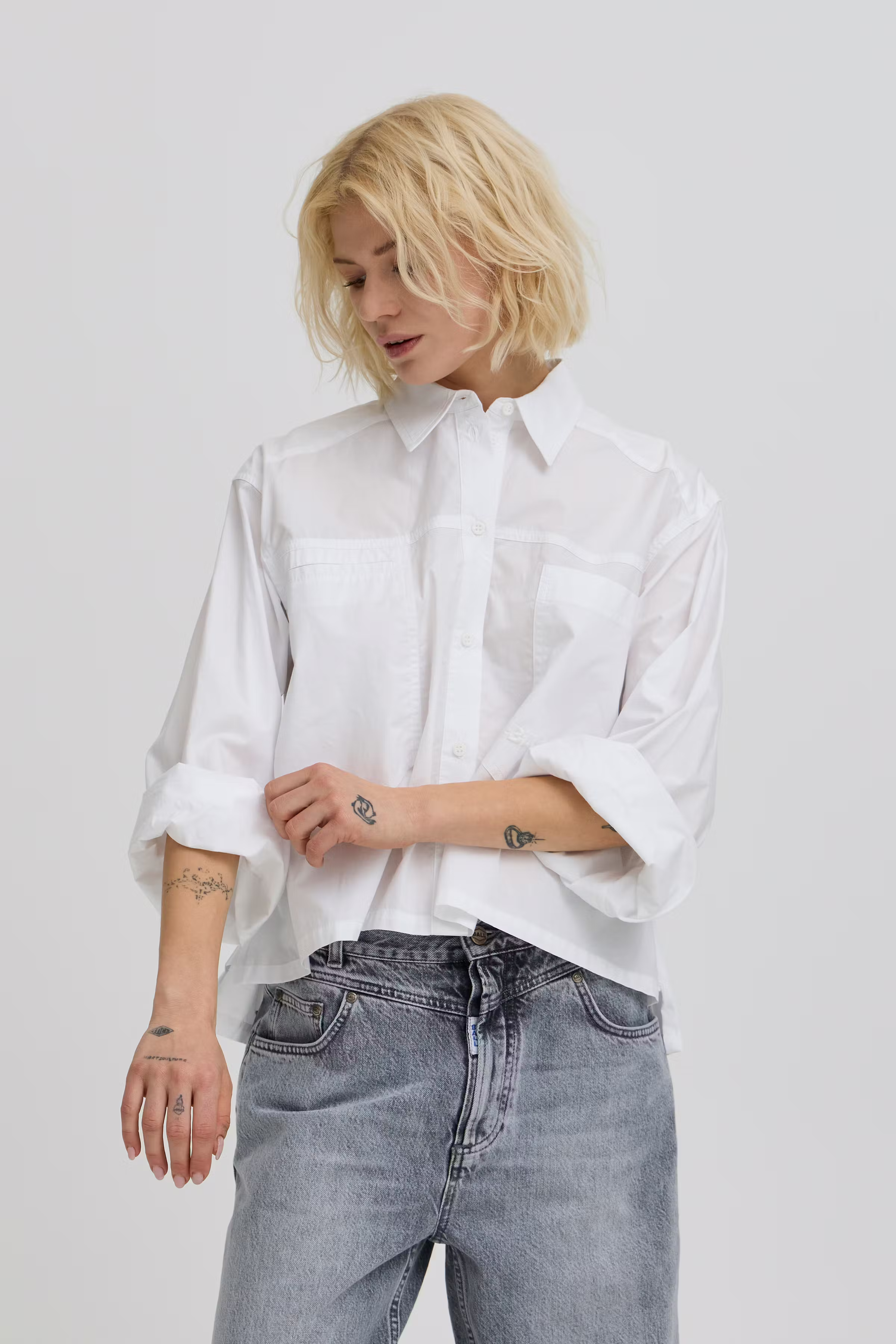 BAPAVONE Skjorta LOOKBOOK FRONT 50405268-114800