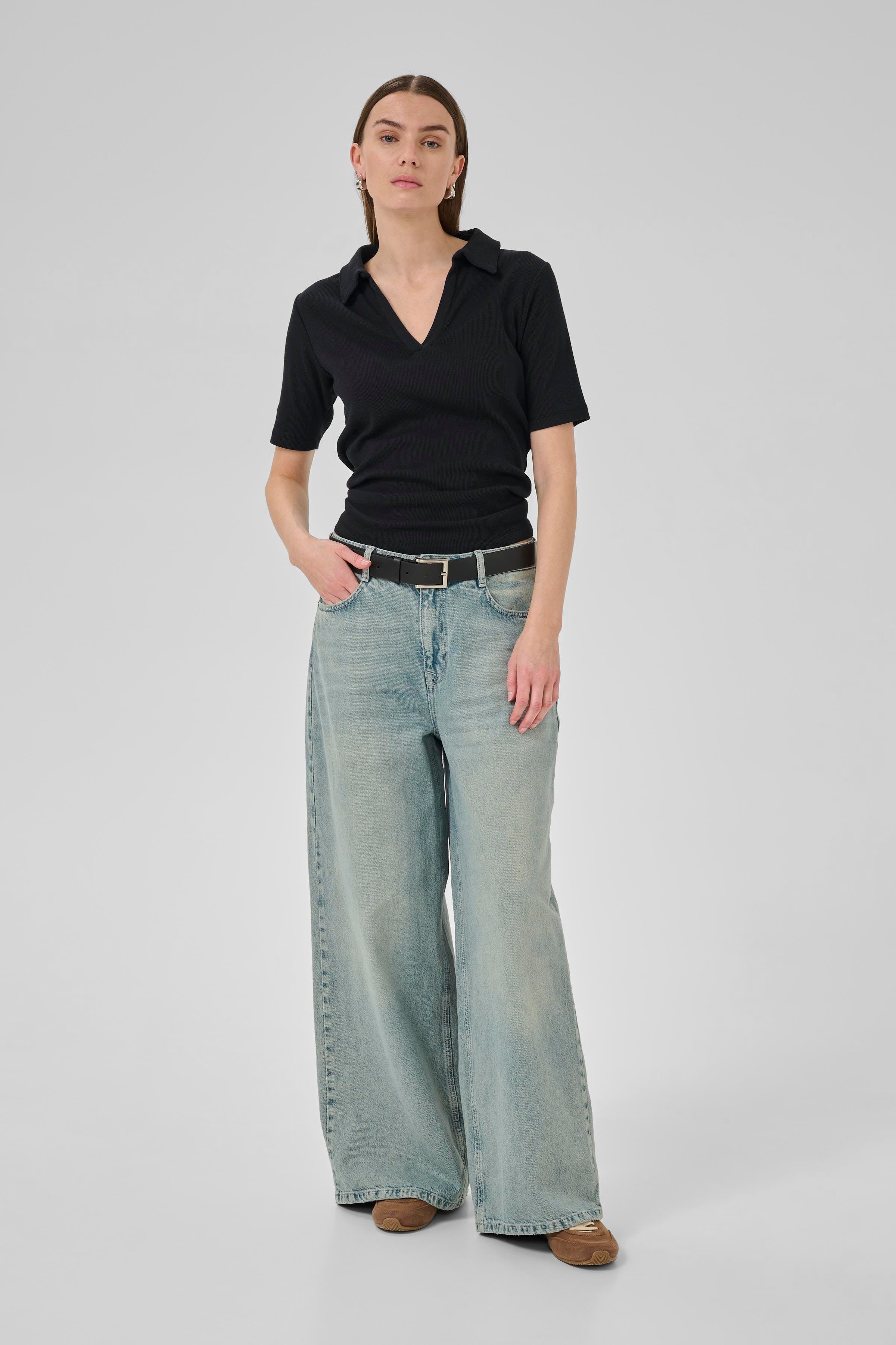 MandyMW Poloshirt LOOKBOOK FRONT 10705230-100031