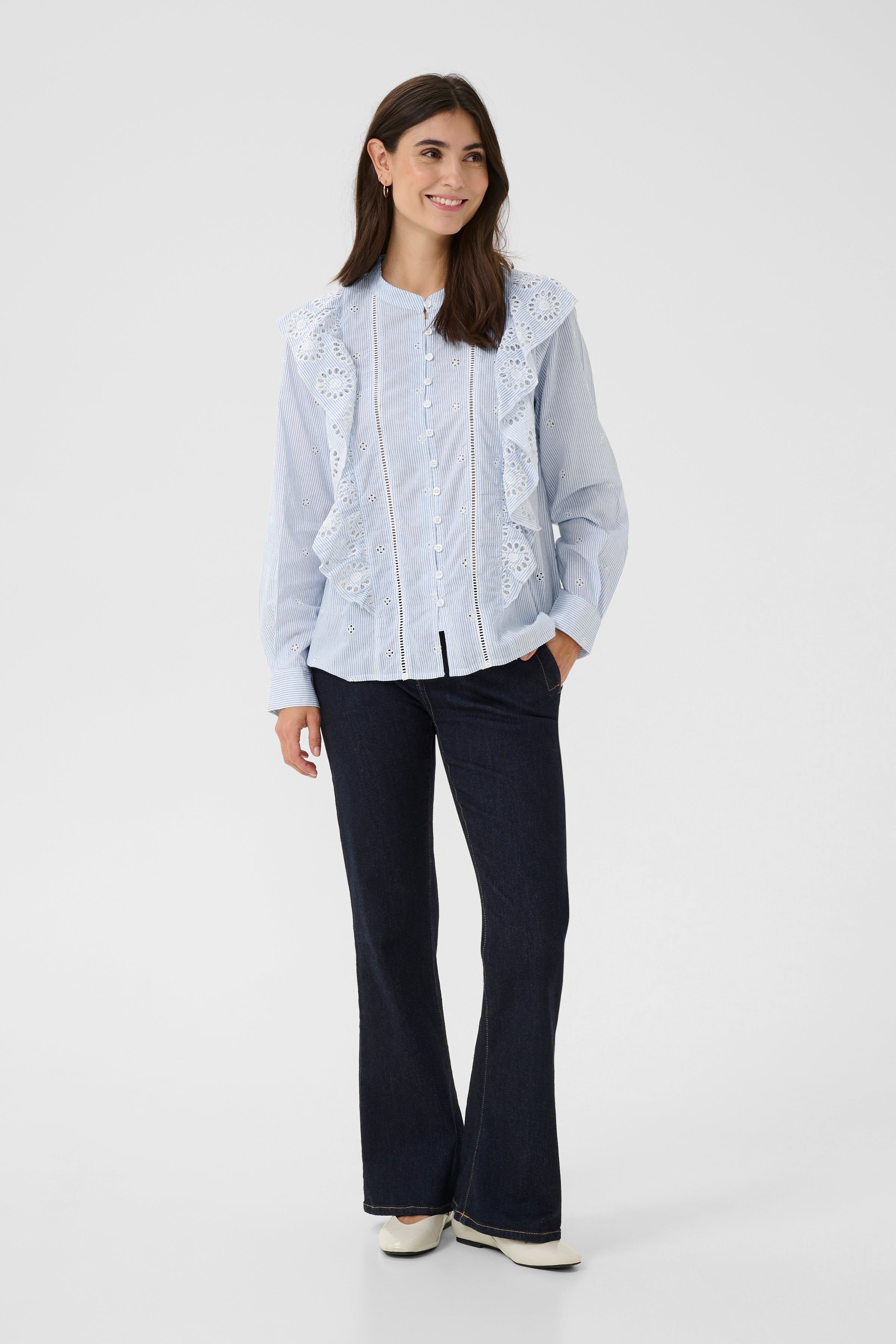 CUjade Skjorte LOOKBOOK FRONT 50111470-107094