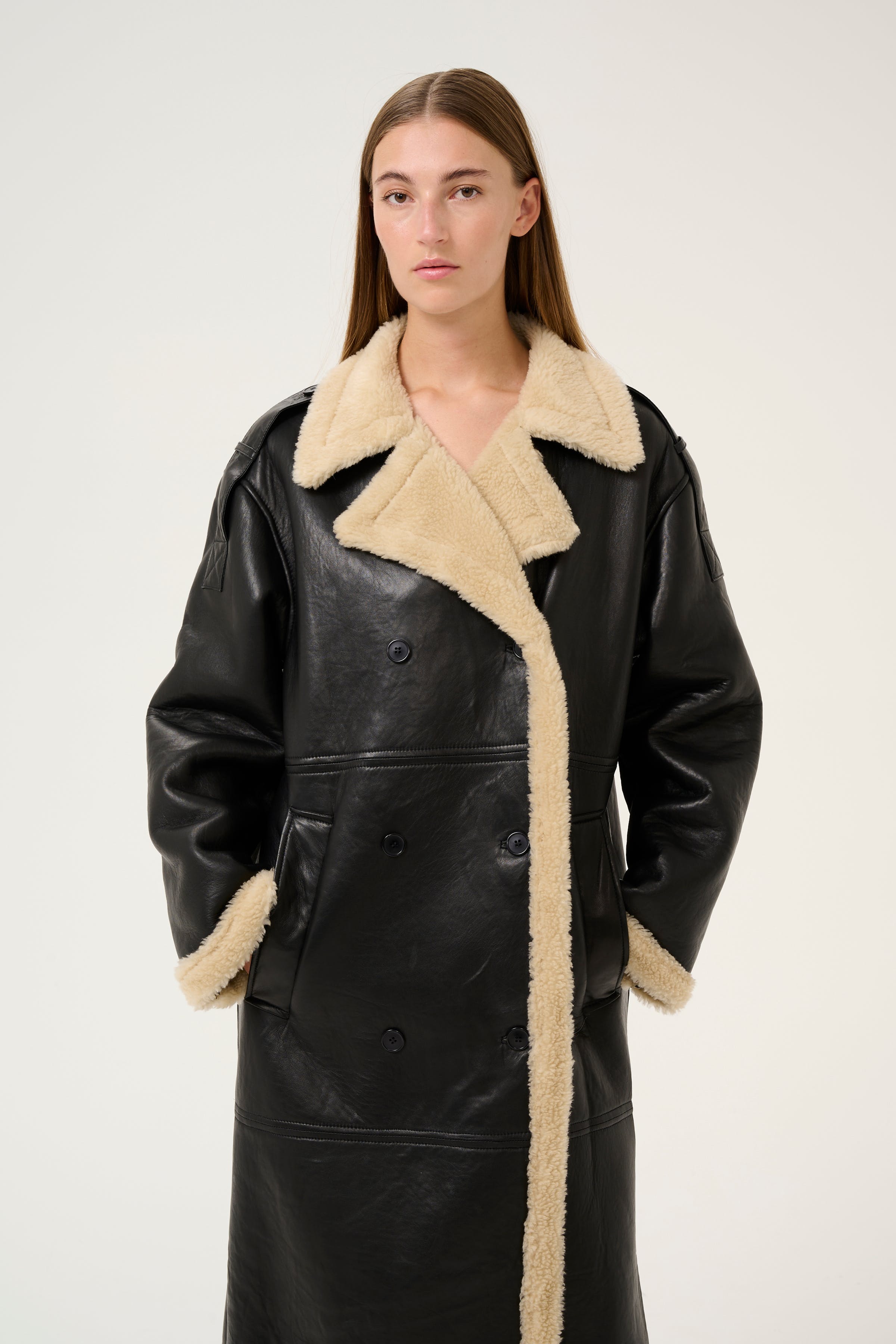 KBKleo Læderfrakke LOOKBOOK DETAIL 10105273-194008